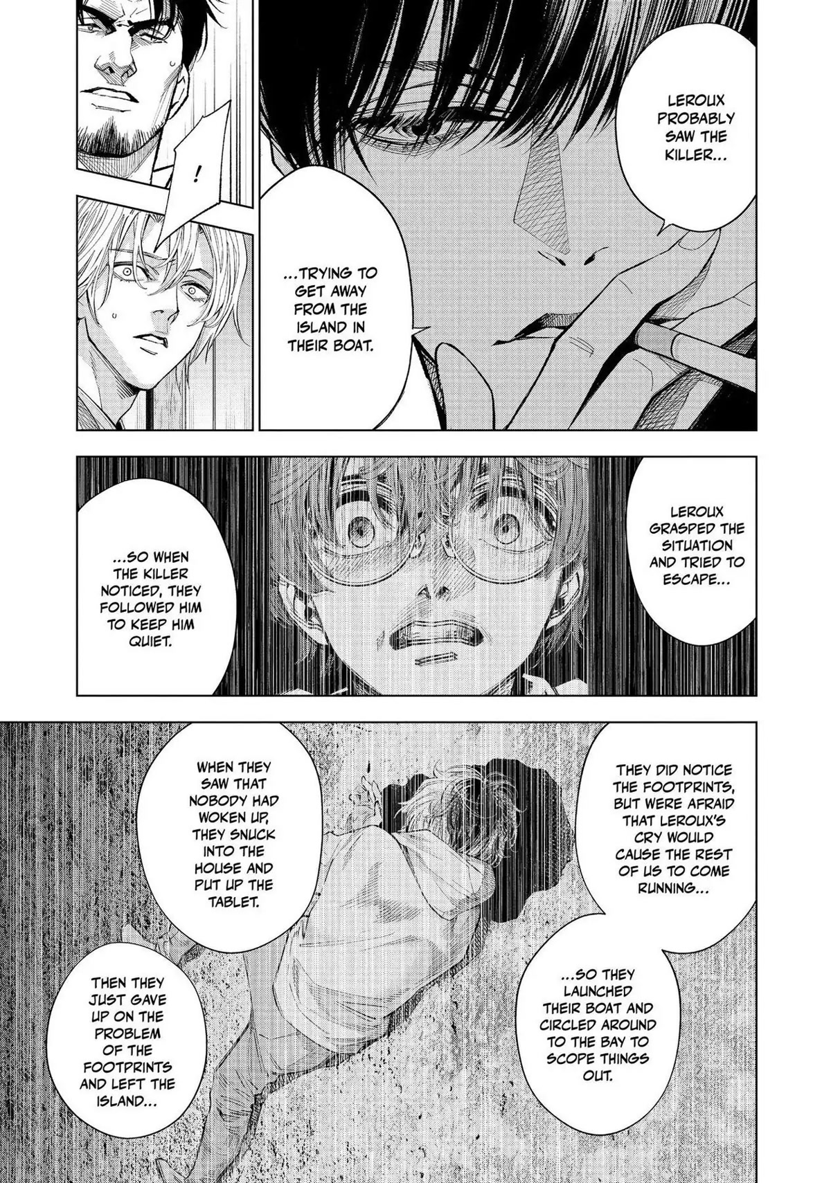 The Decagon House Murders Chapter 23 page 17 - Chapter 23