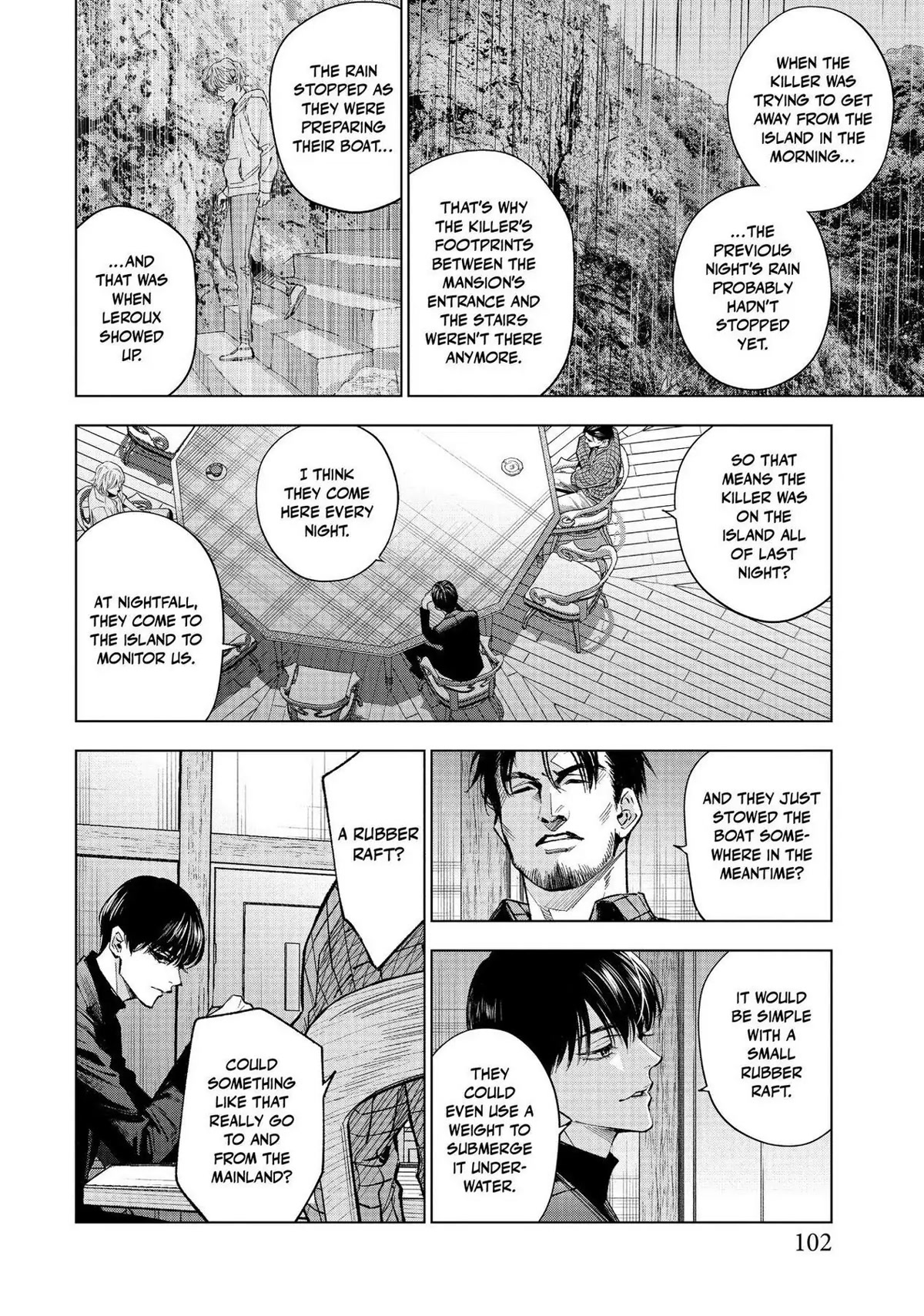 The Decagon House Murders Chapter 23 page 18 - Chapter 23