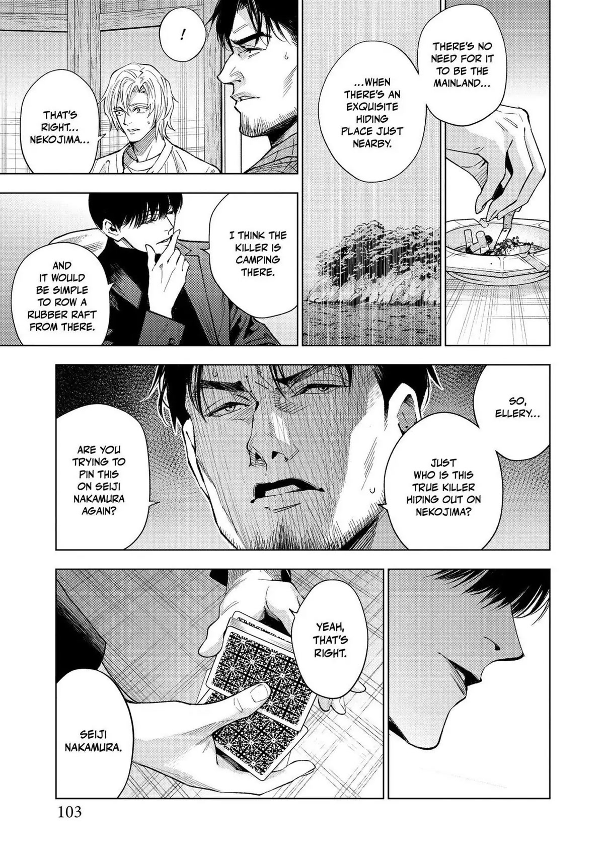 The Decagon House Murders Chapter 23 page 19 - Chapter 23