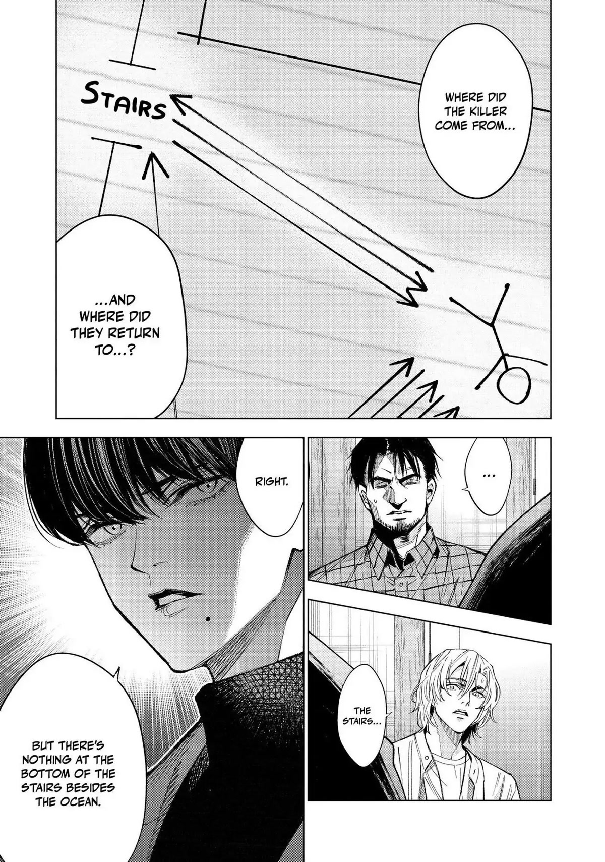 The Decagon House Murders Chapter 23 page 9 - Chapter 23