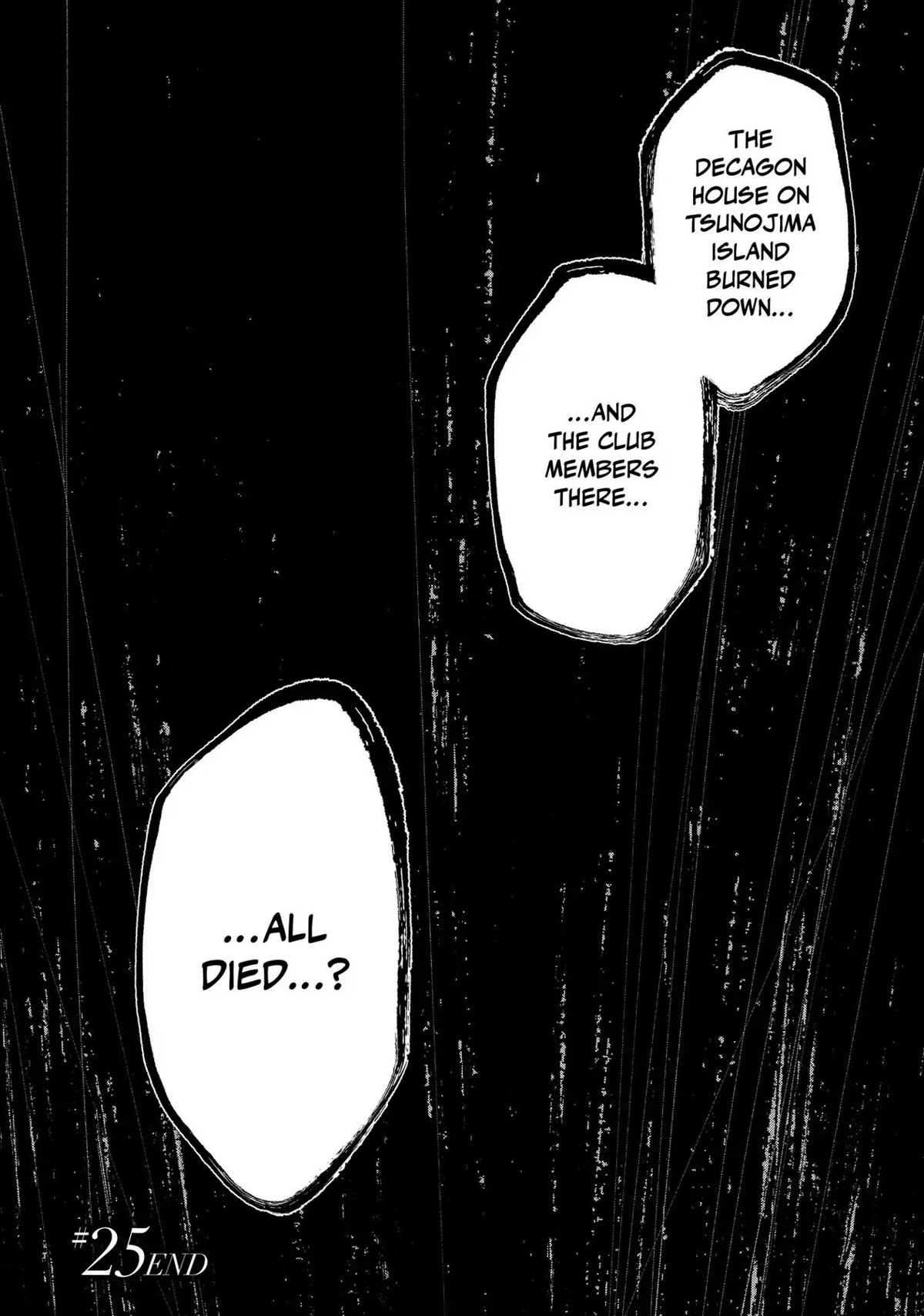 The Decagon House Murders Chapter 25 page 28 - Chapter 25