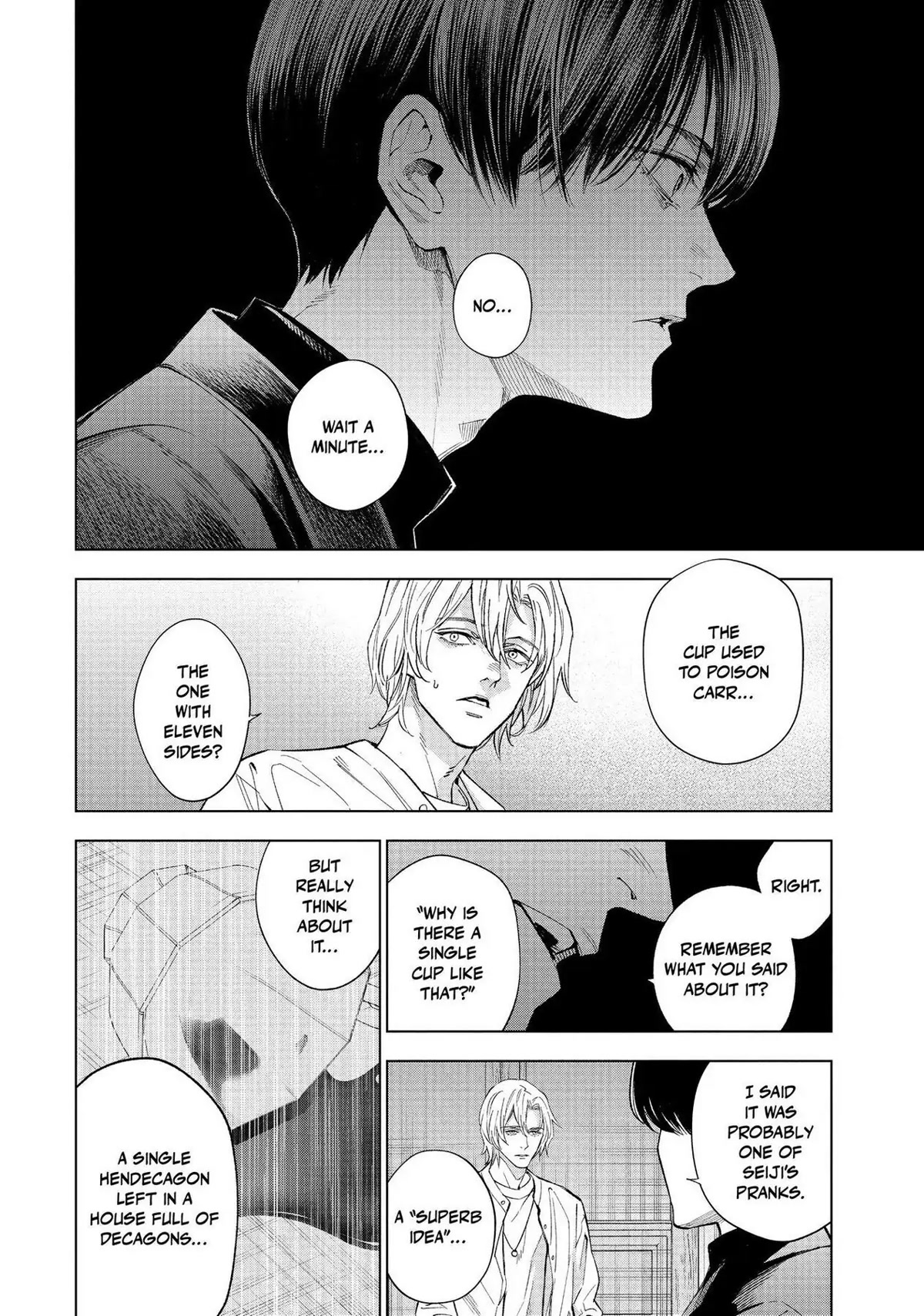 The Decagon House Murders Chapter 25 page 6 - Chapter 25