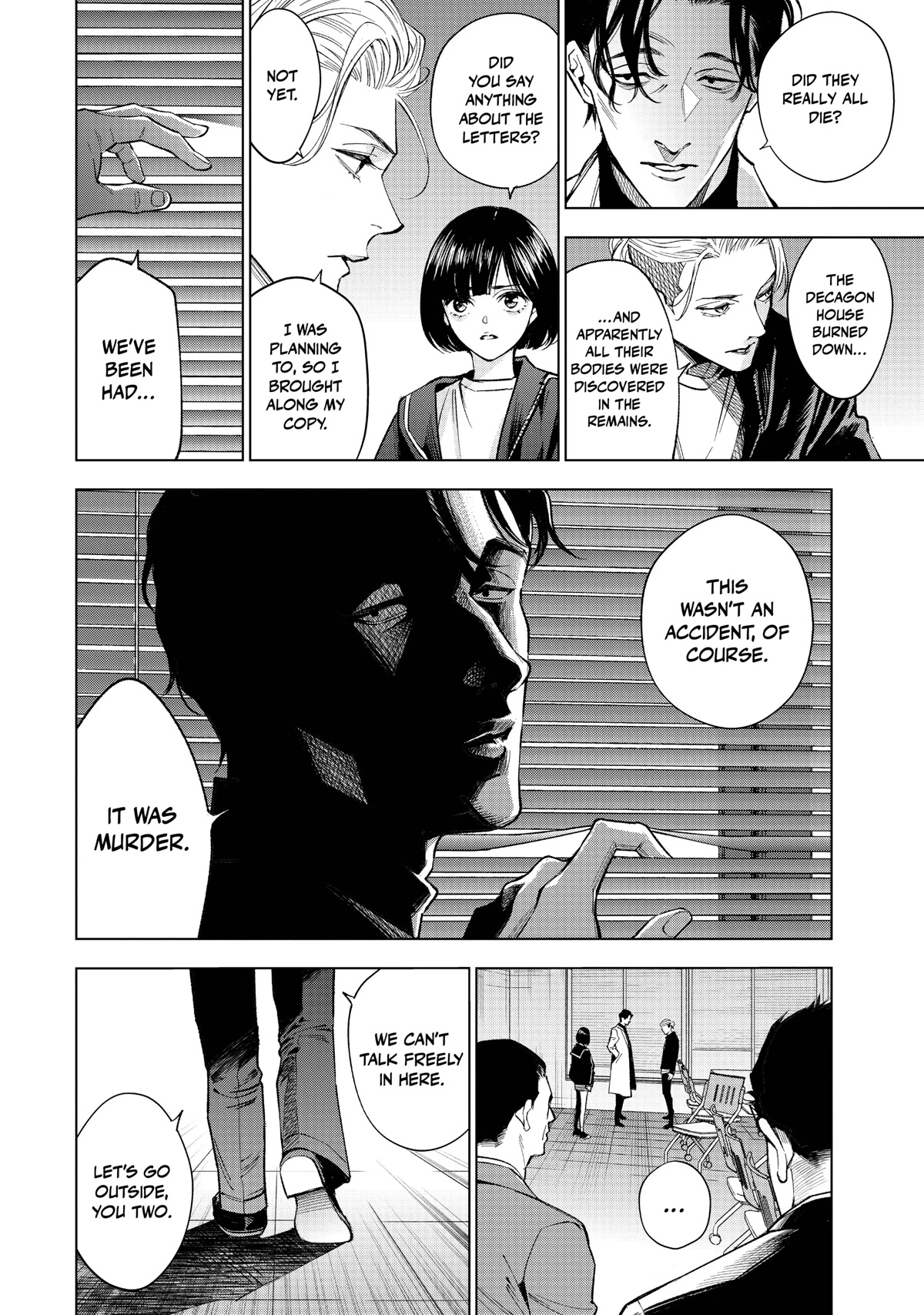 The Decagon House Murders Chapter 26 page 10 - Chapter 26