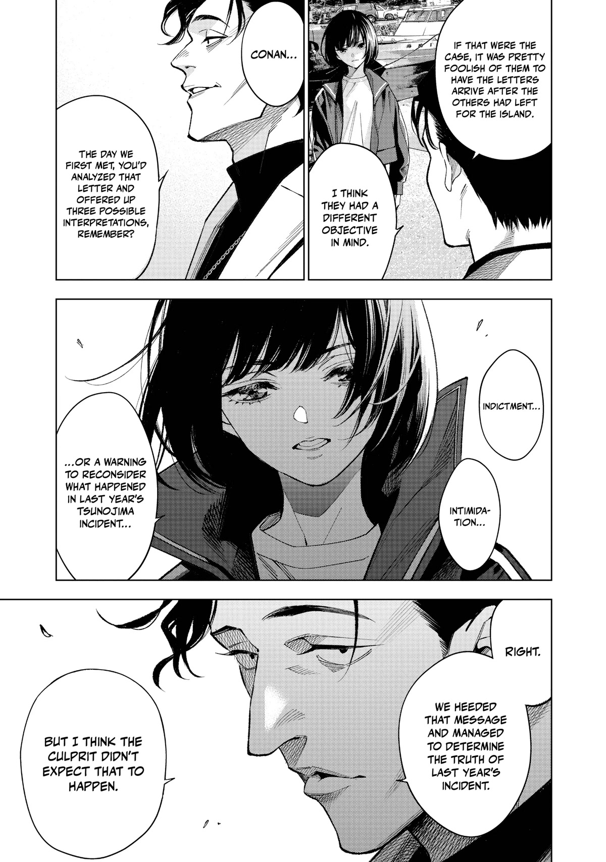 The Decagon House Murders Chapter 26 page 13 - Chapter 26