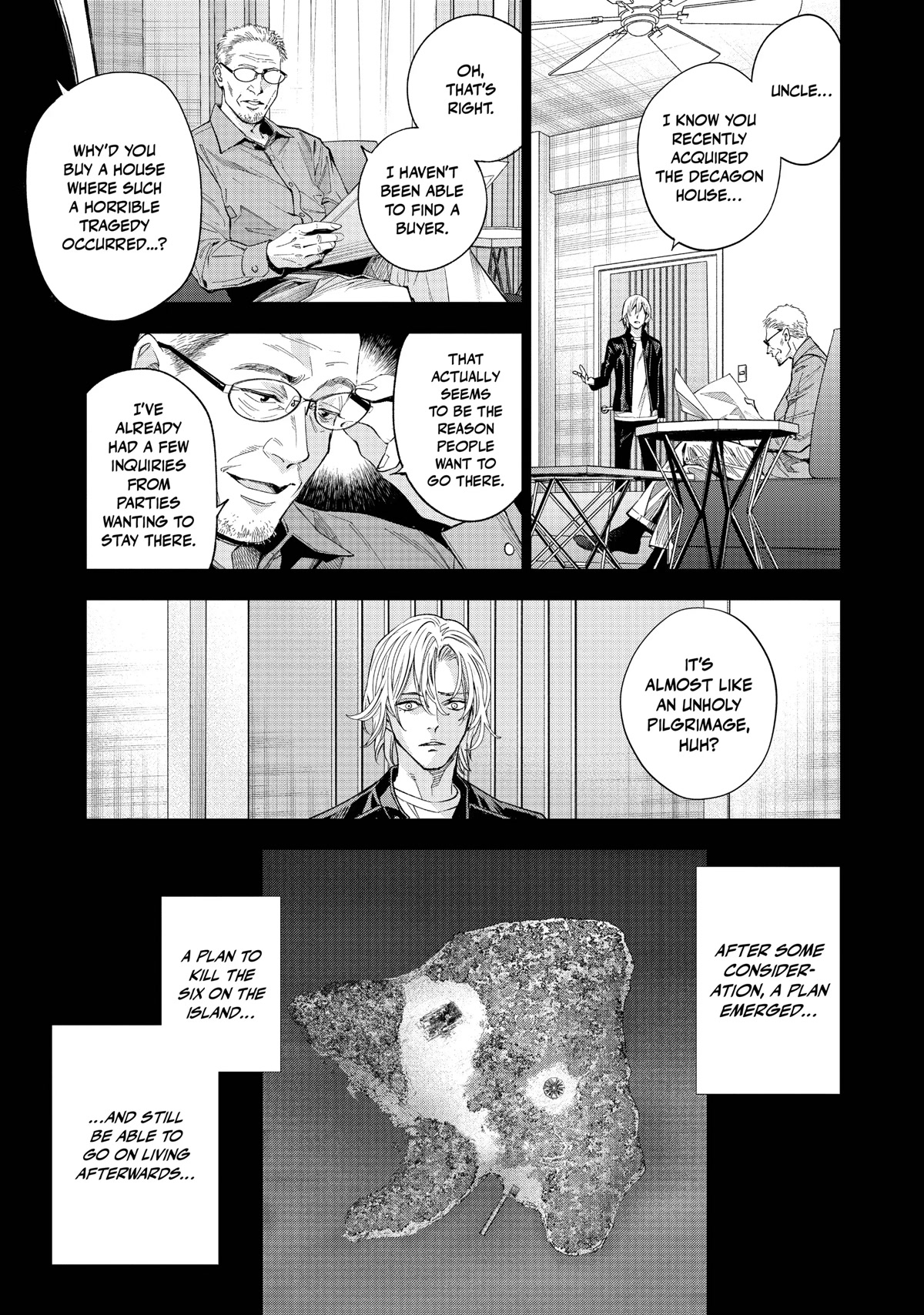 The Decagon House Murders Chapter 28 page 11 - Chapter 28