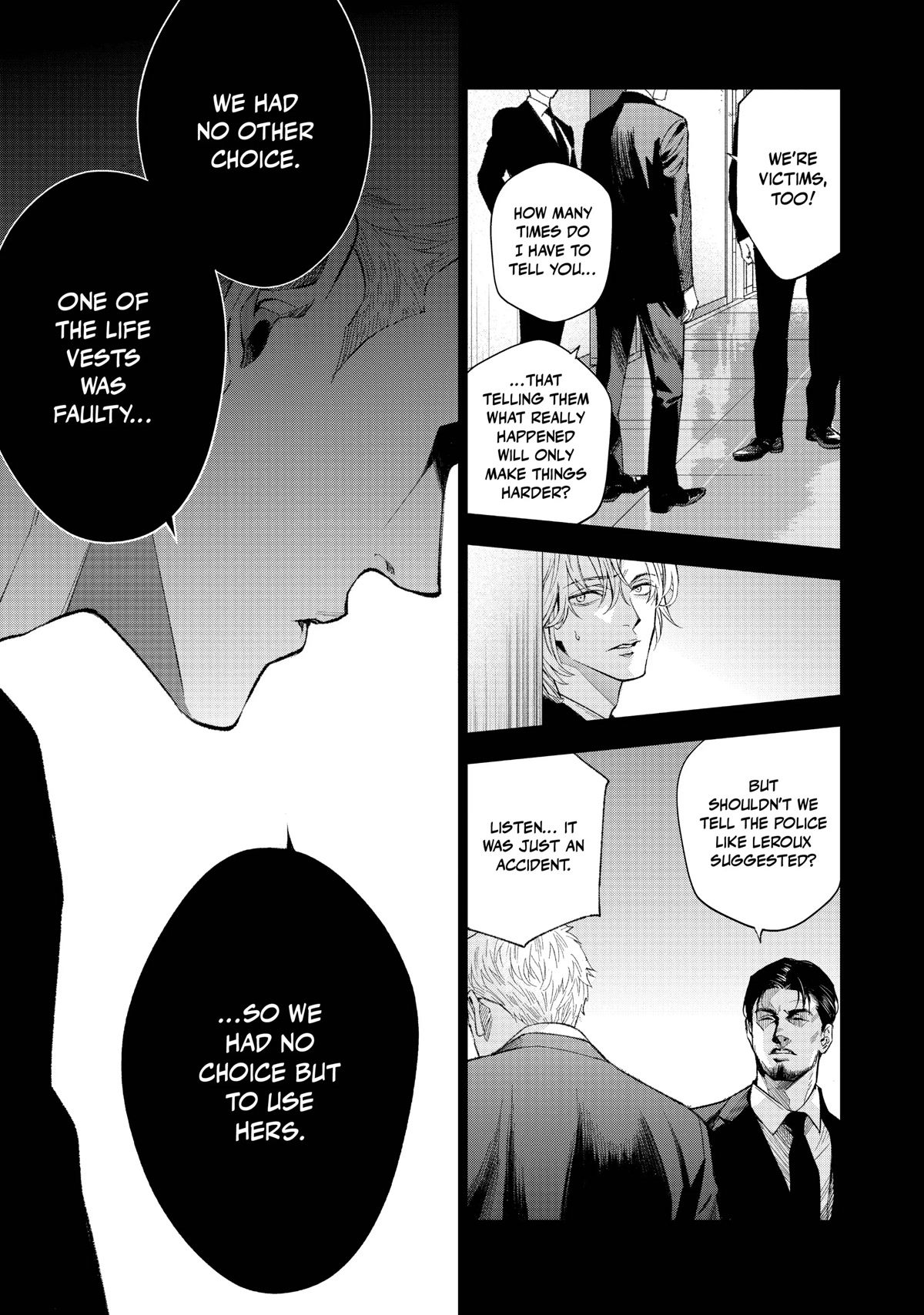The Decagon House Murders Chapter 28 page 7 - Chapter 28