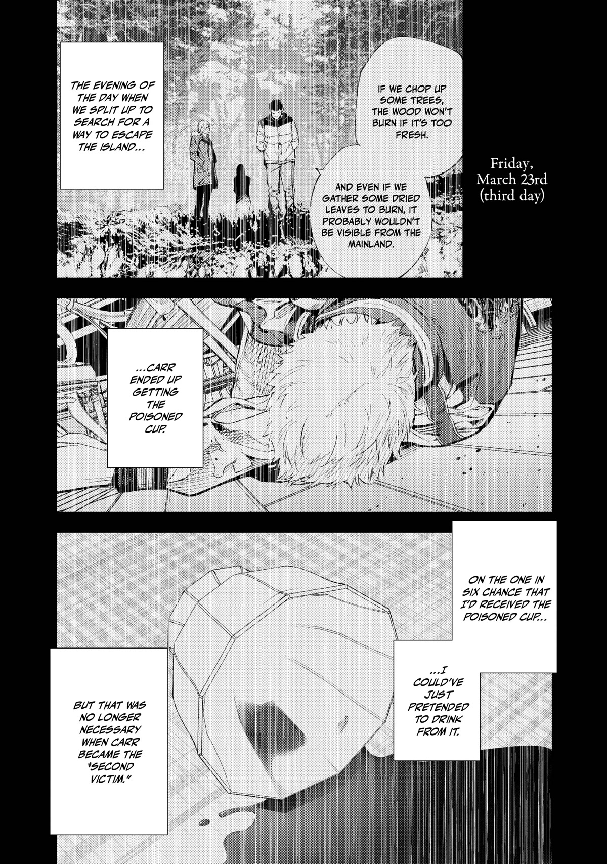 The Decagon House Murders Chapter 29 page 19 - Chapter 29