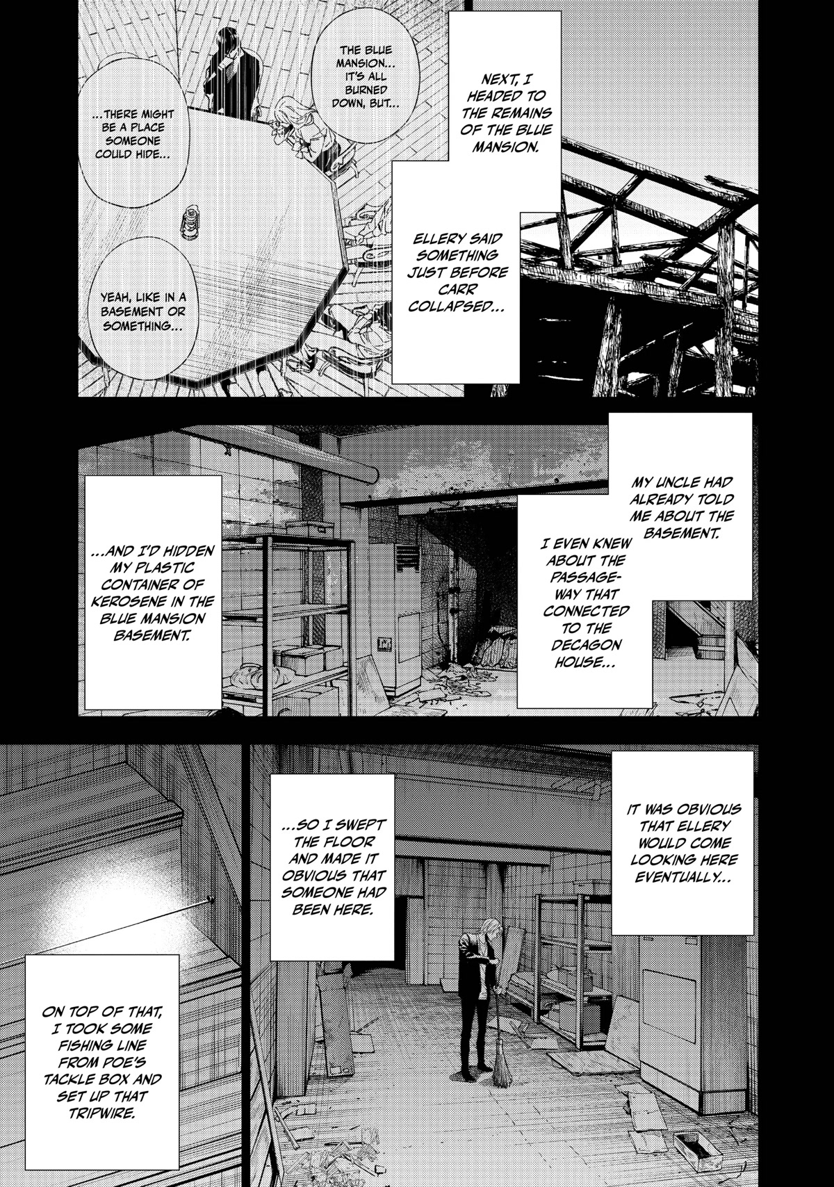 The Decagon House Murders Chapter 29 page 21 - Chapter 29
