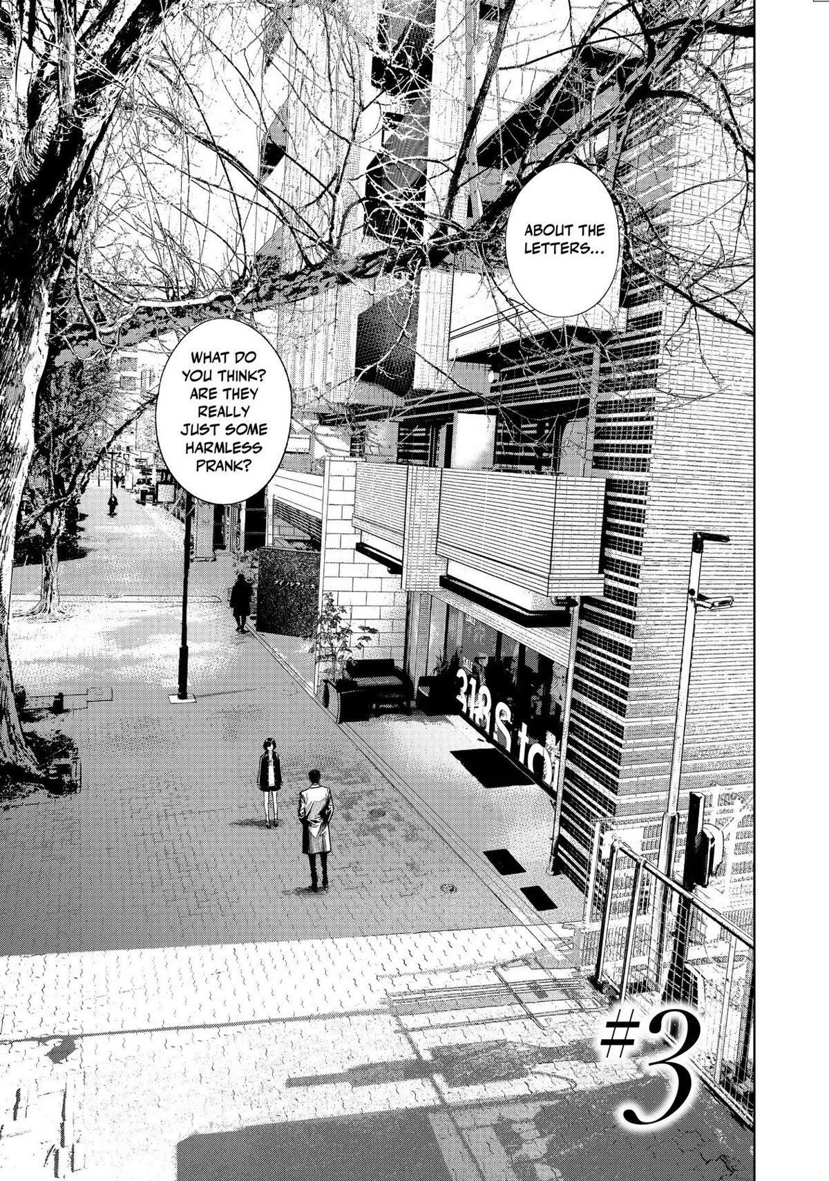 The Decagon House Murders Chapter 3 page 1 - Chapter 3