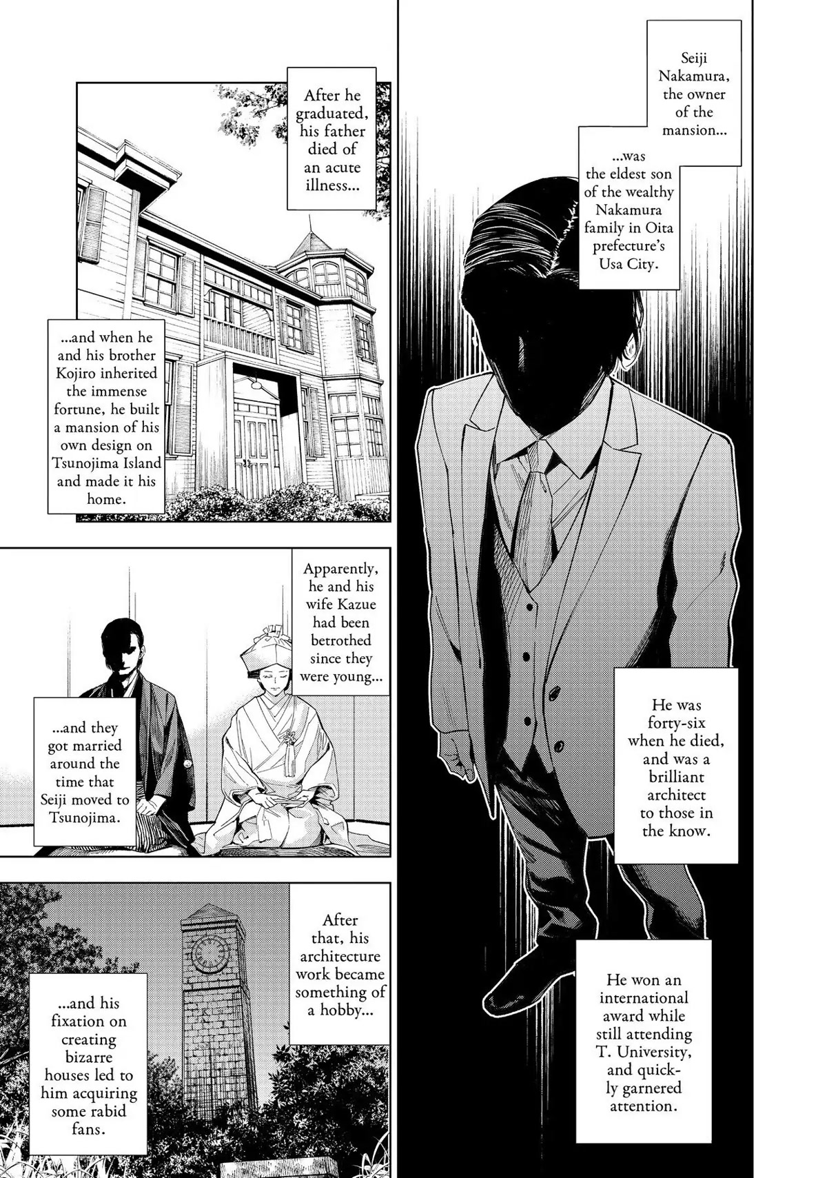 The Decagon House Murders Chapter 3 page 7 - Chapter 3