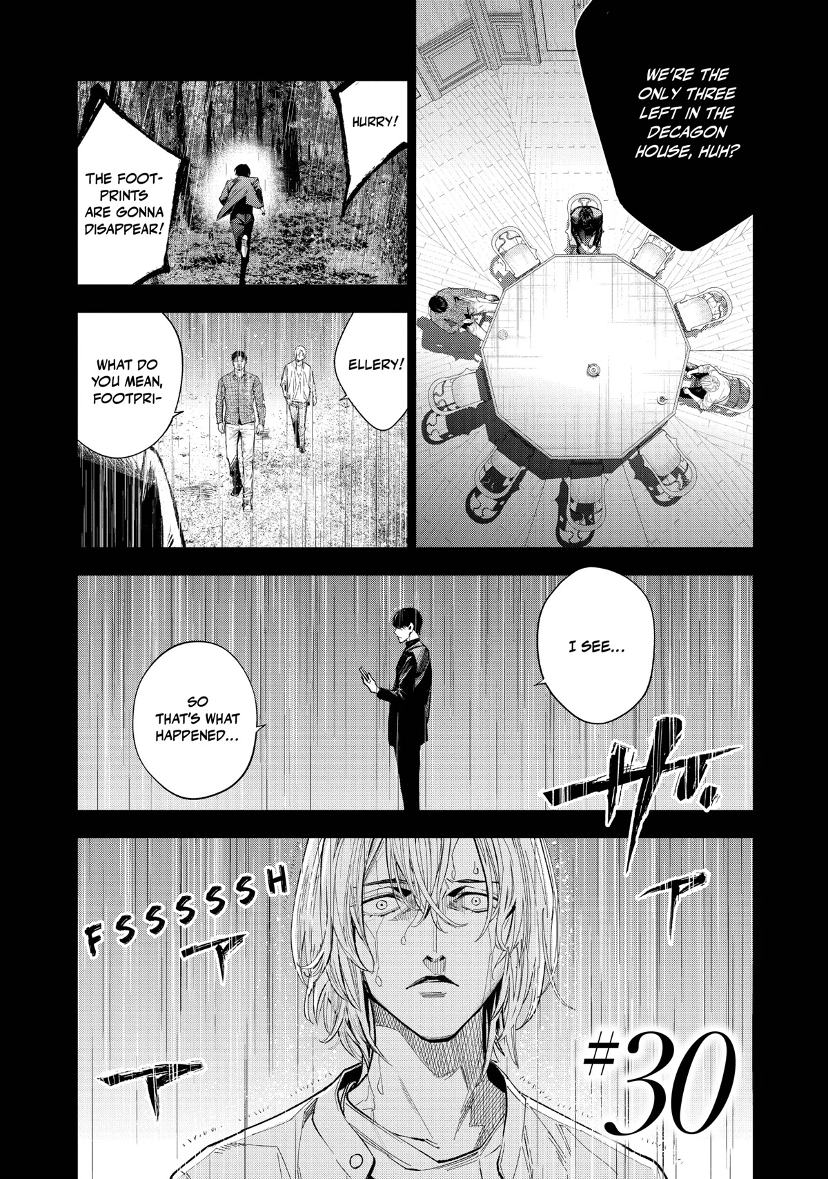 The Decagon House Murders Chapter 30 page 1 - Chapter 30