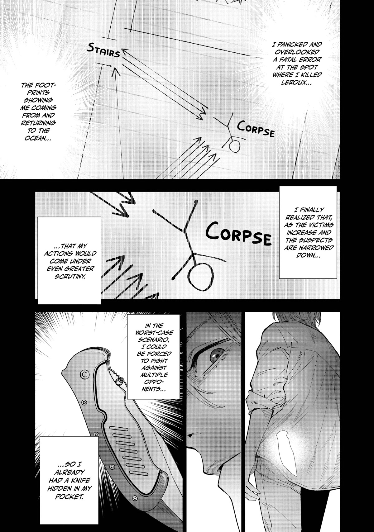 The Decagon House Murders Chapter 30 page 3 - Chapter 30