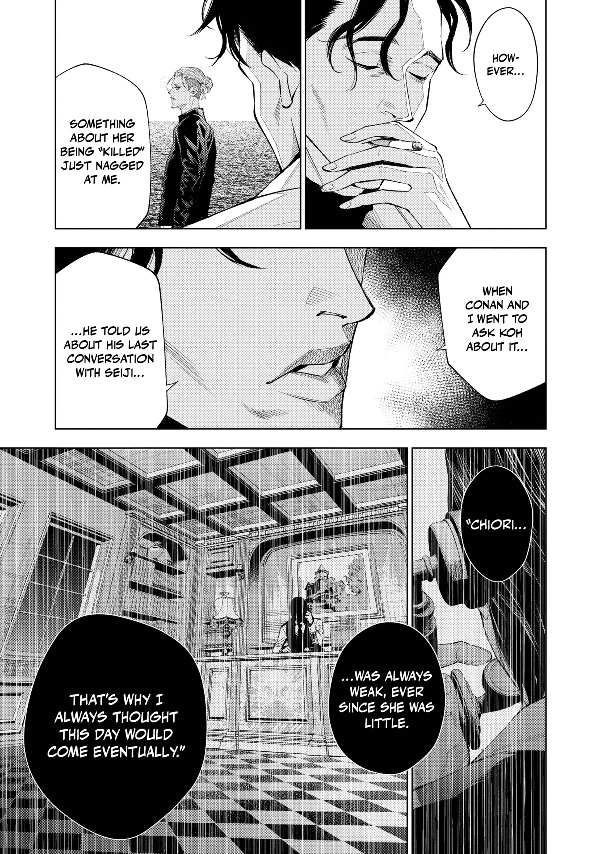 The Decagon House Murders Chapter 31 page 6 - Chapter 31