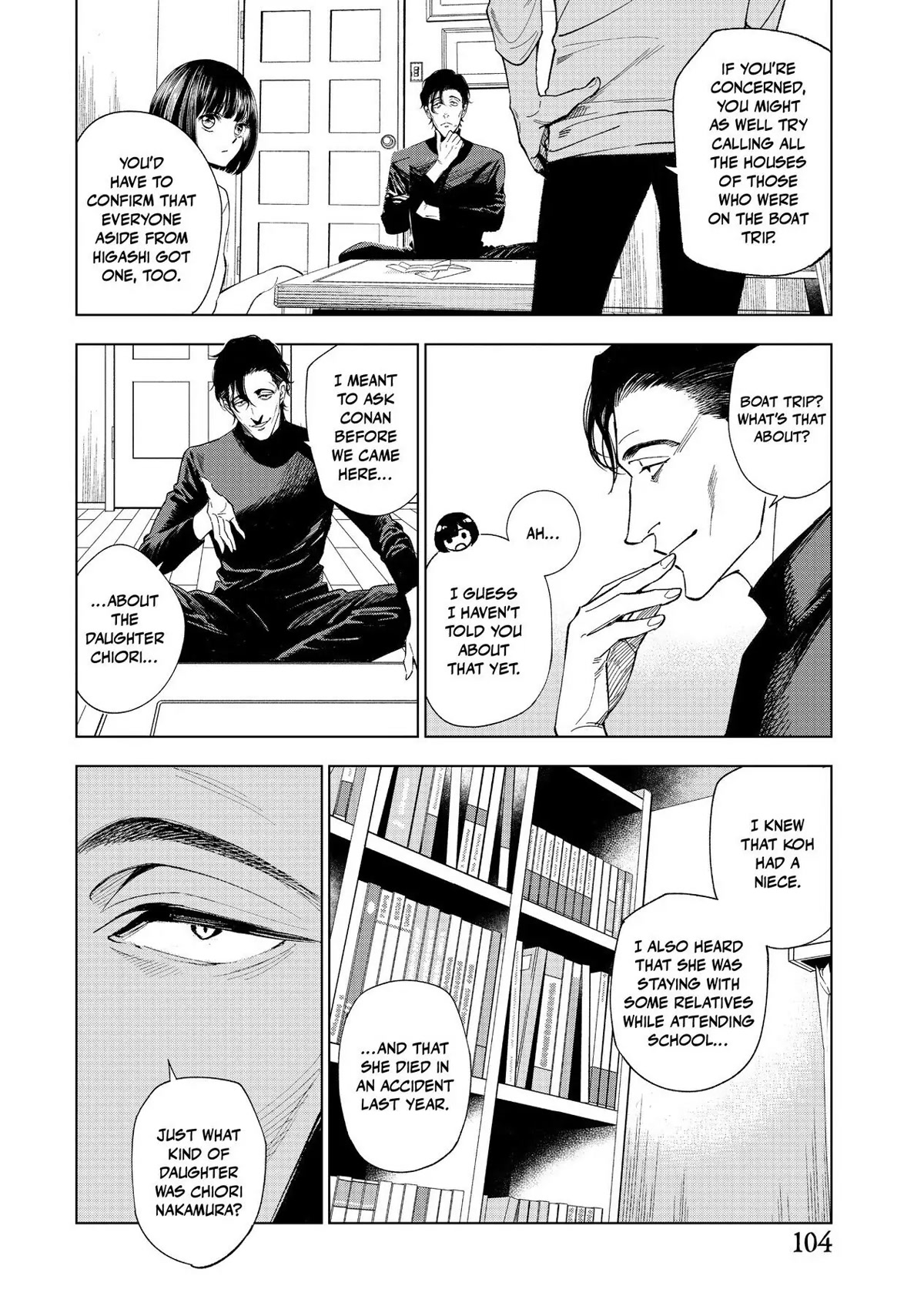 The Decagon House Murders Chapter 4 page 10 - Chapter 4