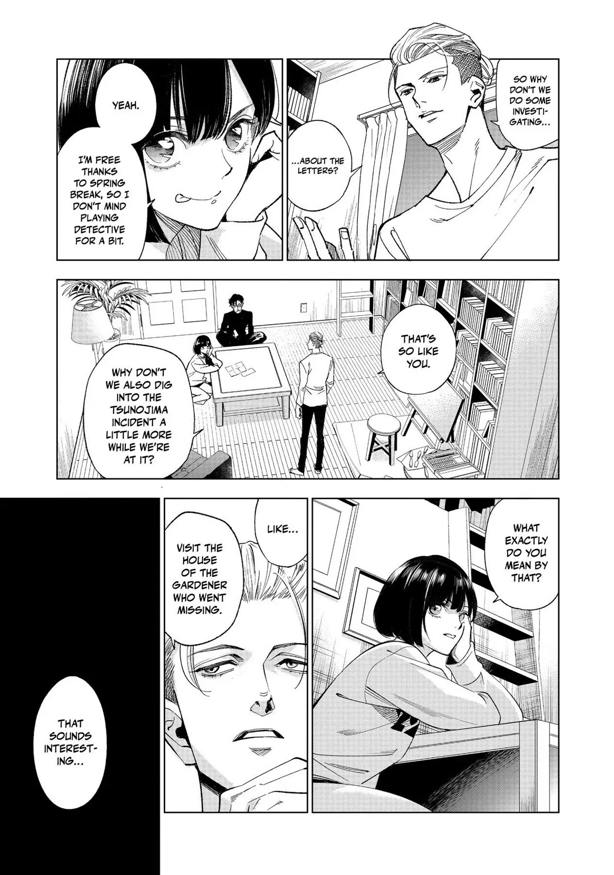 The Decagon House Murders Chapter 4 page 14 - Chapter 4