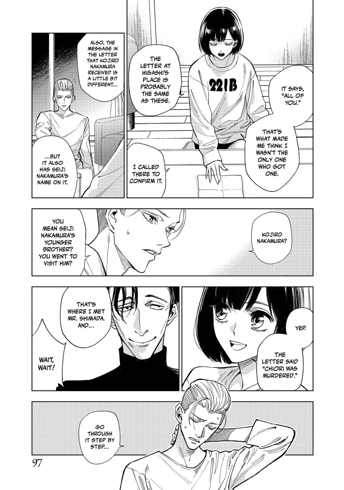 The Decagon House Murders Chapter 4 page 3 - Chapter 4