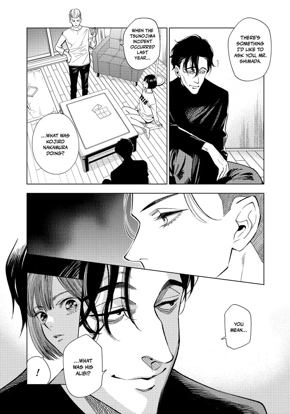The Decagon House Murders Chapter 4 page 5 - Chapter 4