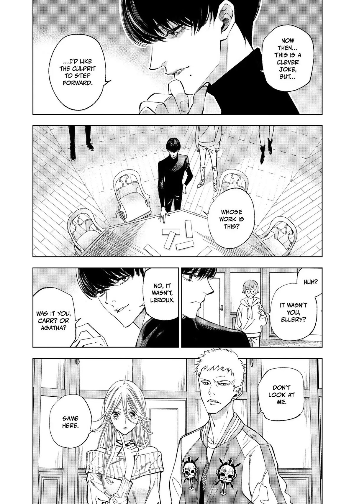 The Decagon House Murders Chapter 5 page 3 - Chapter 5