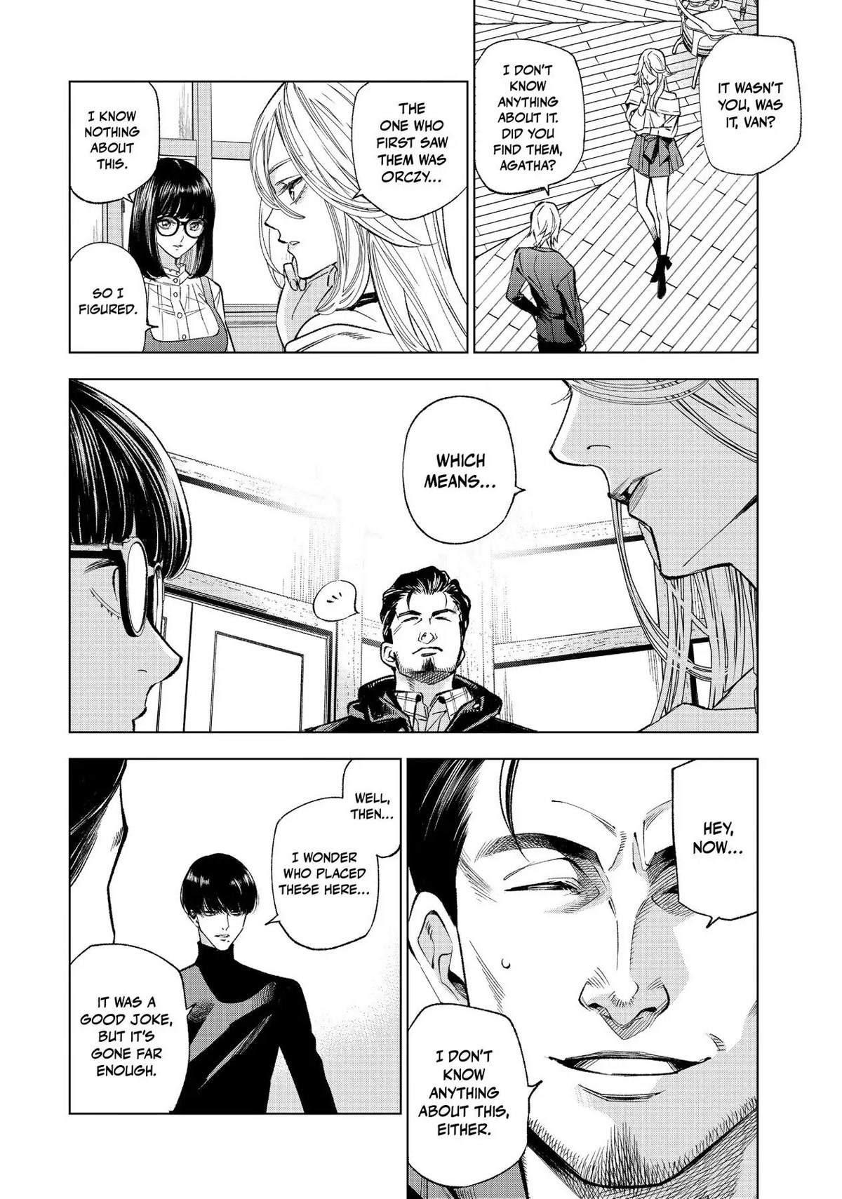 The Decagon House Murders Chapter 5 page 4 - Chapter 5