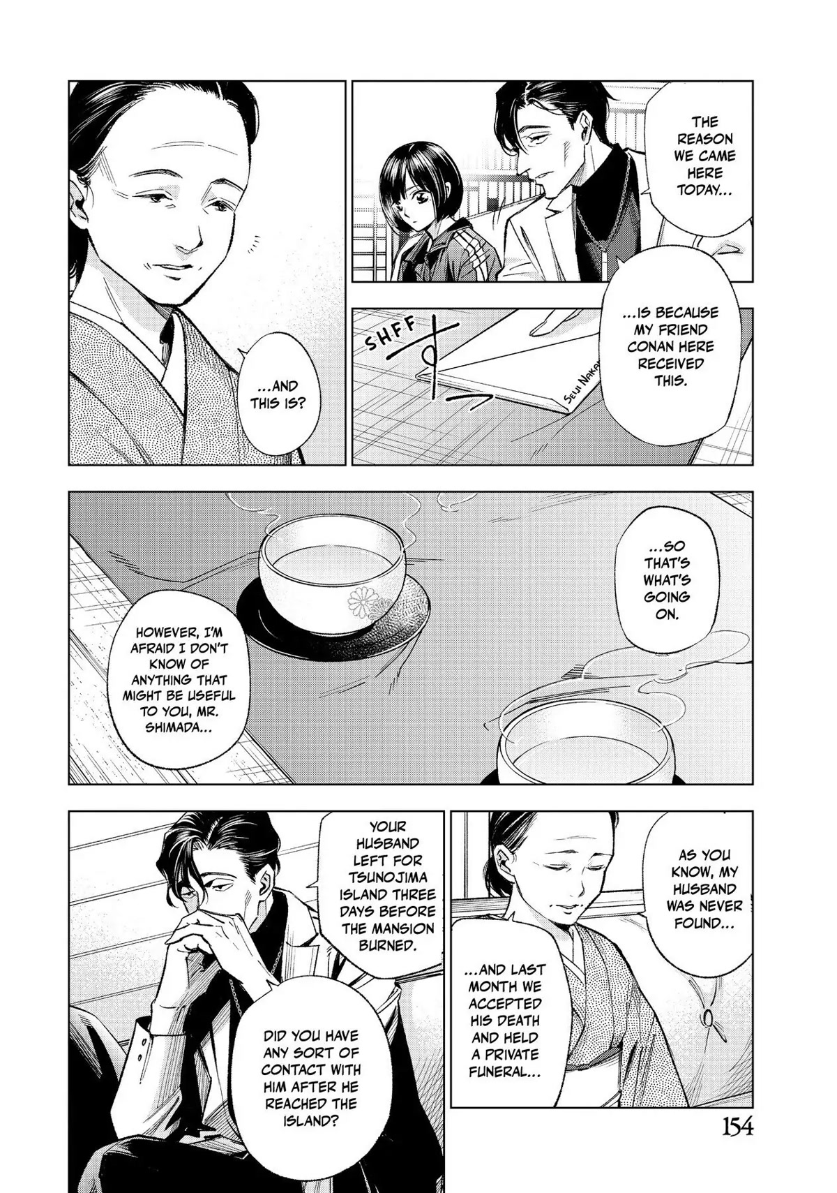 The Decagon House Murders Chapter 6 page 14 - Chapter 6