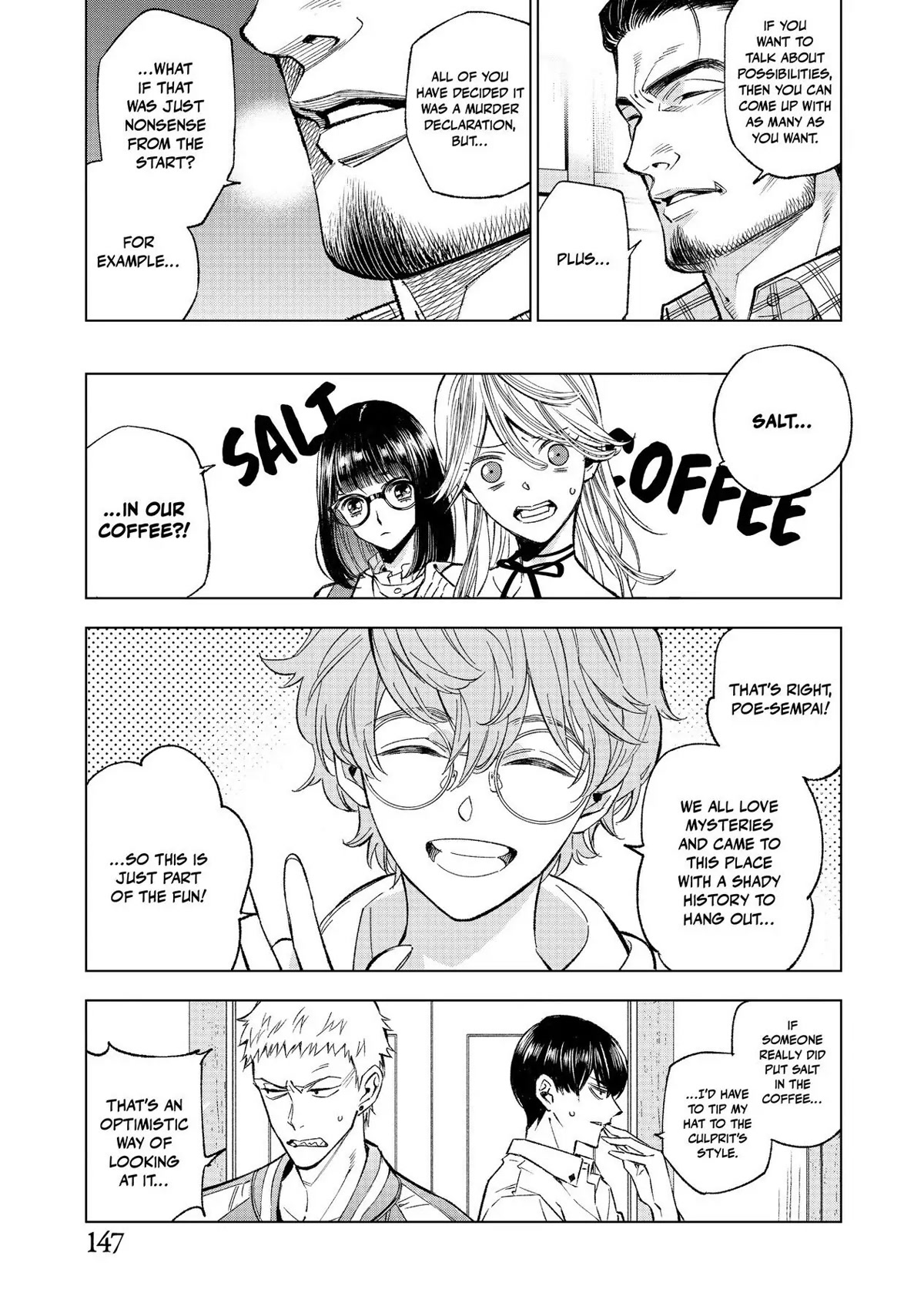 The Decagon House Murders Chapter 6 page 7 - Chapter 6