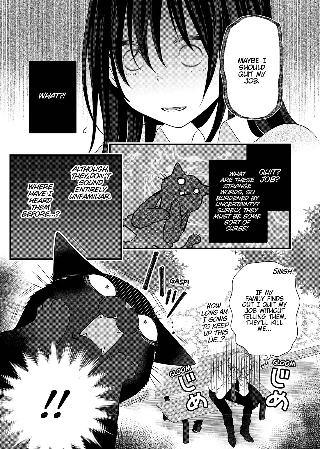 The Deceitful Cat is Depressed Again Today Chapter 69.5 page 3 - Chapter 69.5