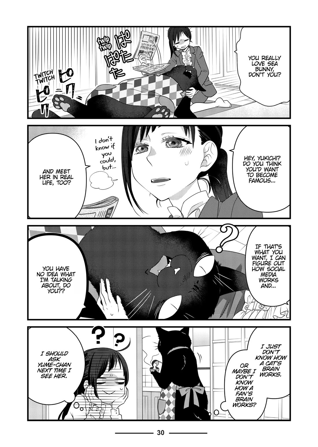 The Deceitful Cat is Depressed Again Today Chapter 73 page 4 - Chapter 73