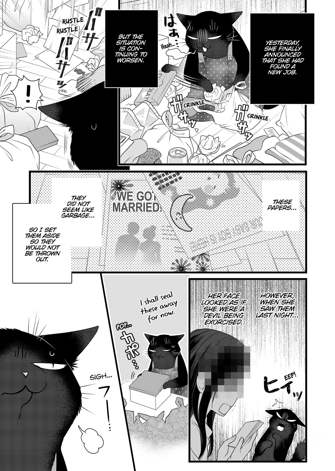 The Deceitful Cat is Depressed Again Today Chapter 82.5 page 5 - Chapter 82.5