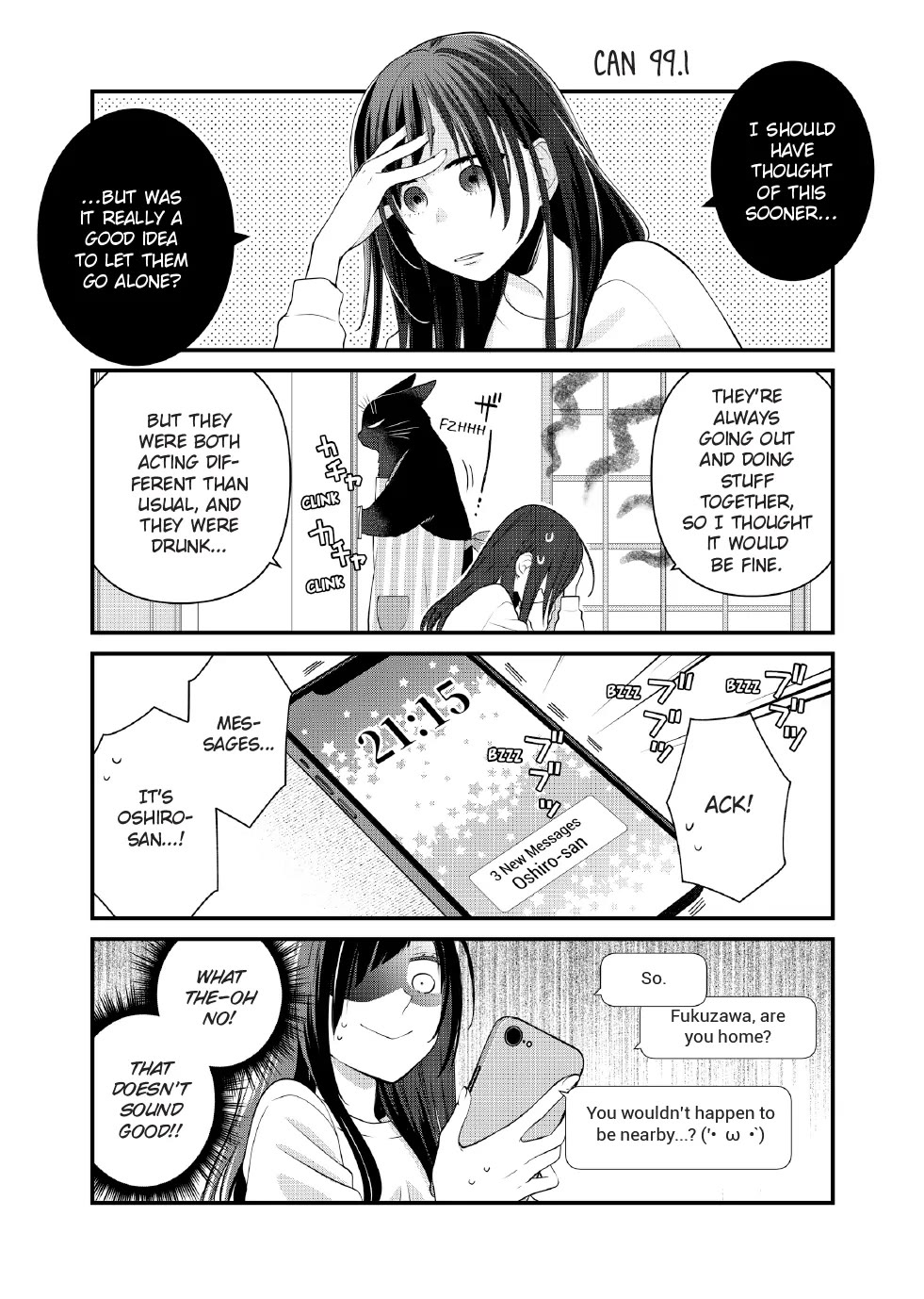 The Deceitful Cat is Depressed Again Today Chapter 99 page 1 - Chapter 99