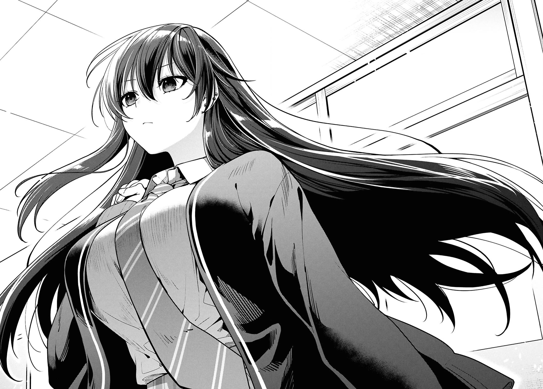 The Delinquent Shimizu-san Sitting Next to Me Has Dyed Her Hair Black Chapter 1 page 10 - Chapter 1
