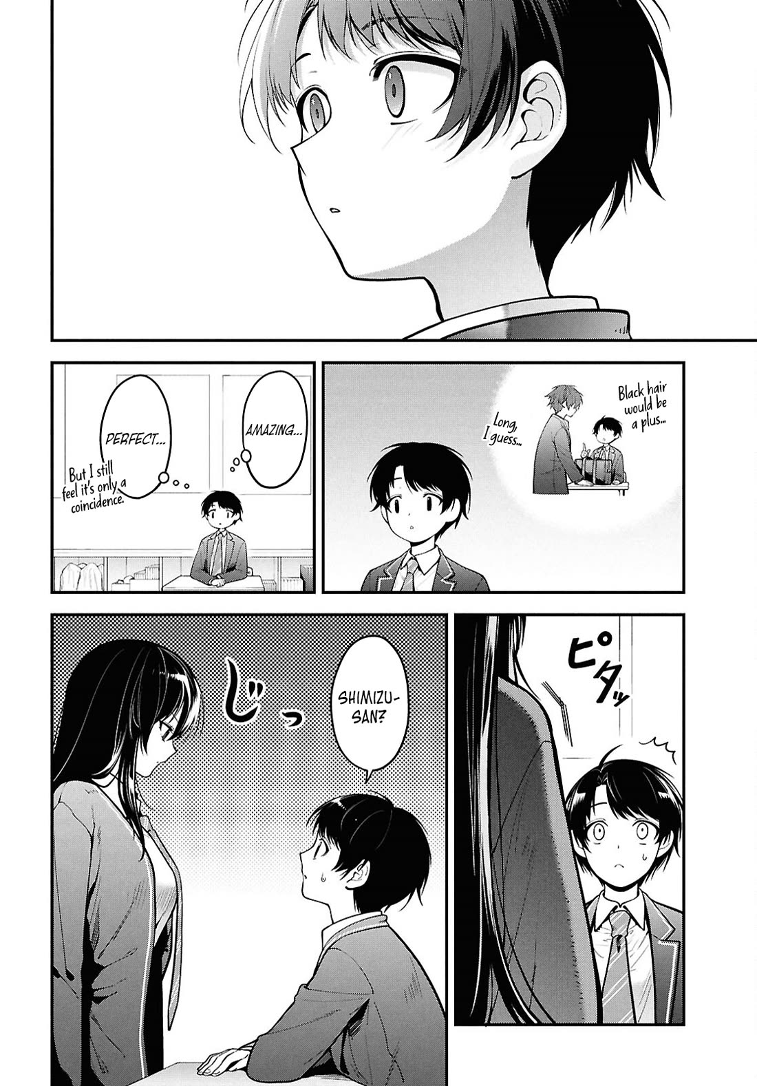 The Delinquent Shimizu-san Sitting Next to Me Has Dyed Her Hair Black Chapter 1 page 11 - Chapter 1