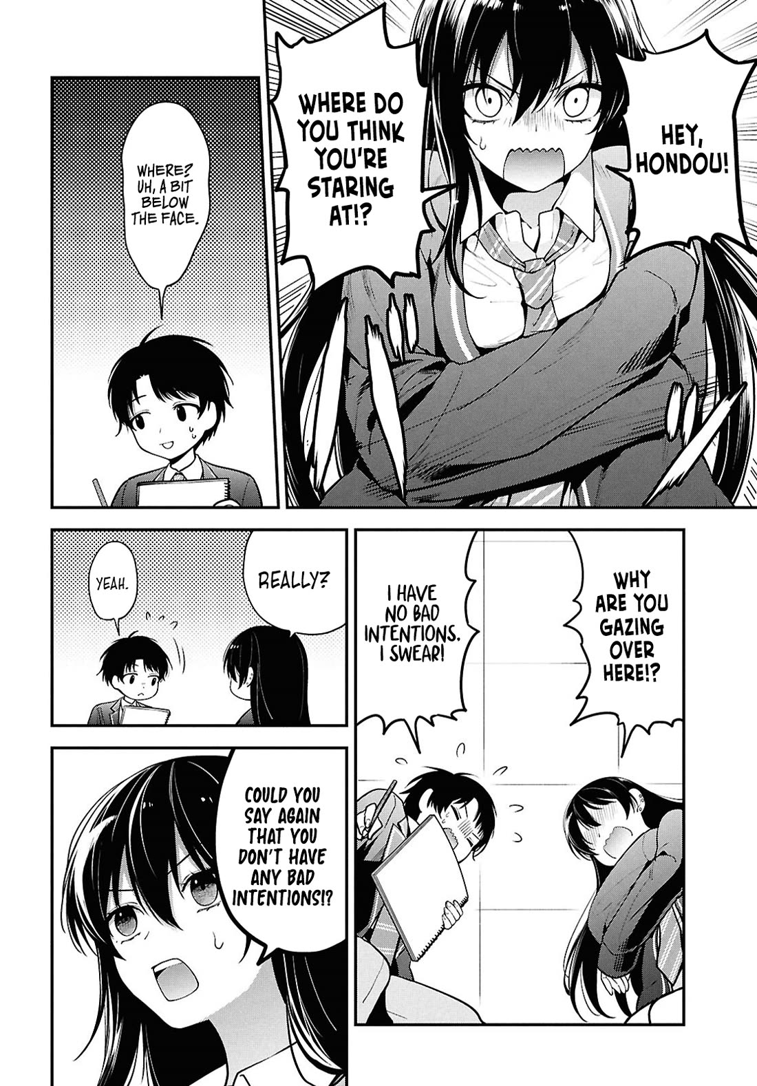 The Delinquent Shimizu-san Sitting Next to Me Has Dyed Her Hair Black Chapter 1 page 19 - Chapter 1