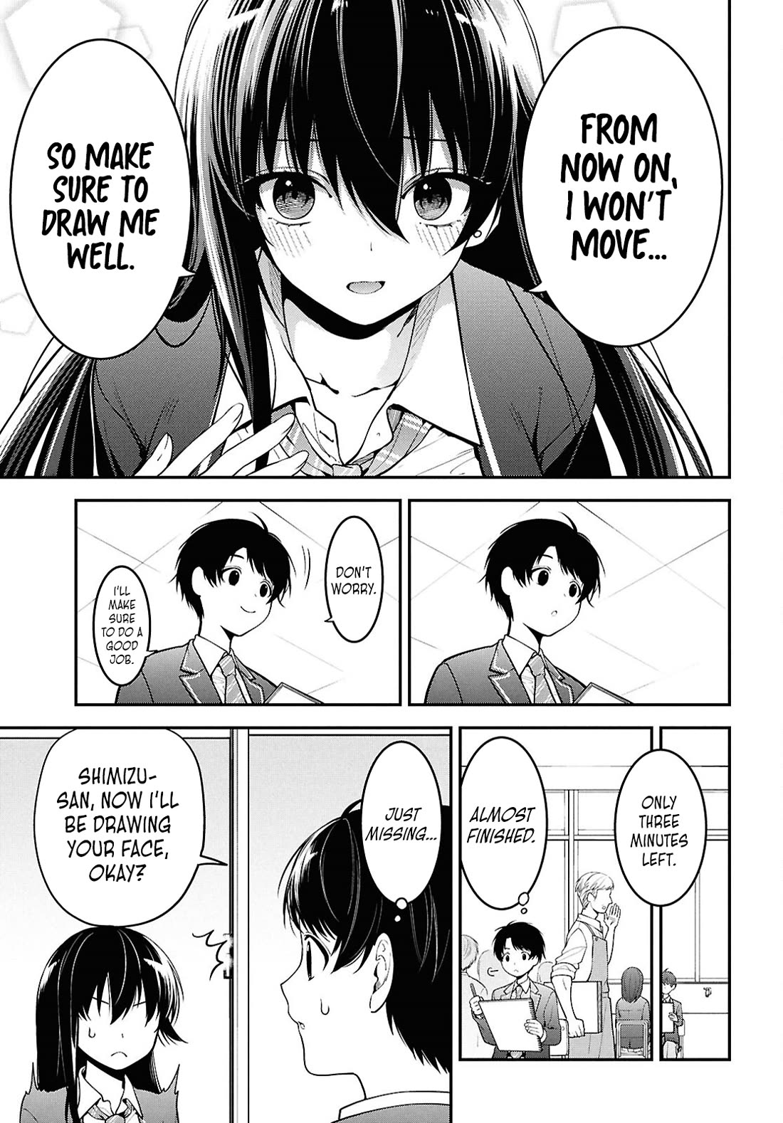 The Delinquent Shimizu-san Sitting Next to Me Has Dyed Her Hair Black Chapter 1 page 22 - Chapter 1