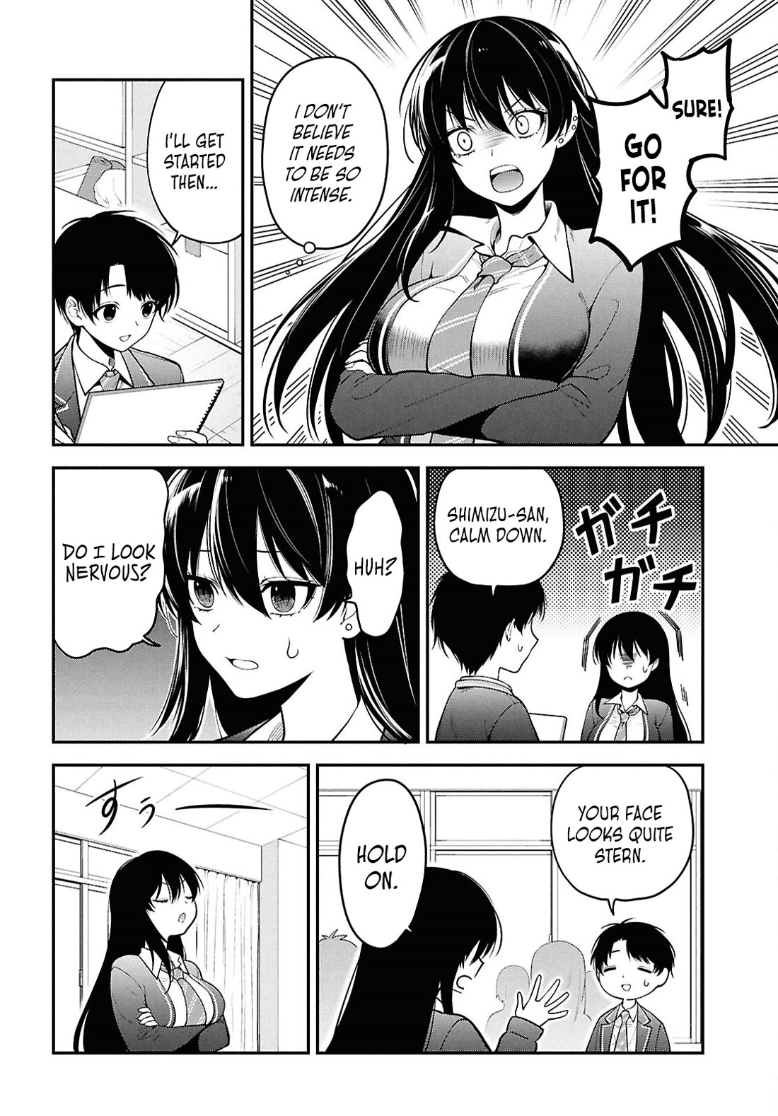 The Delinquent Shimizu-san Sitting Next to Me Has Dyed Her Hair Black Chapter 1 page 23 - Chapter 1