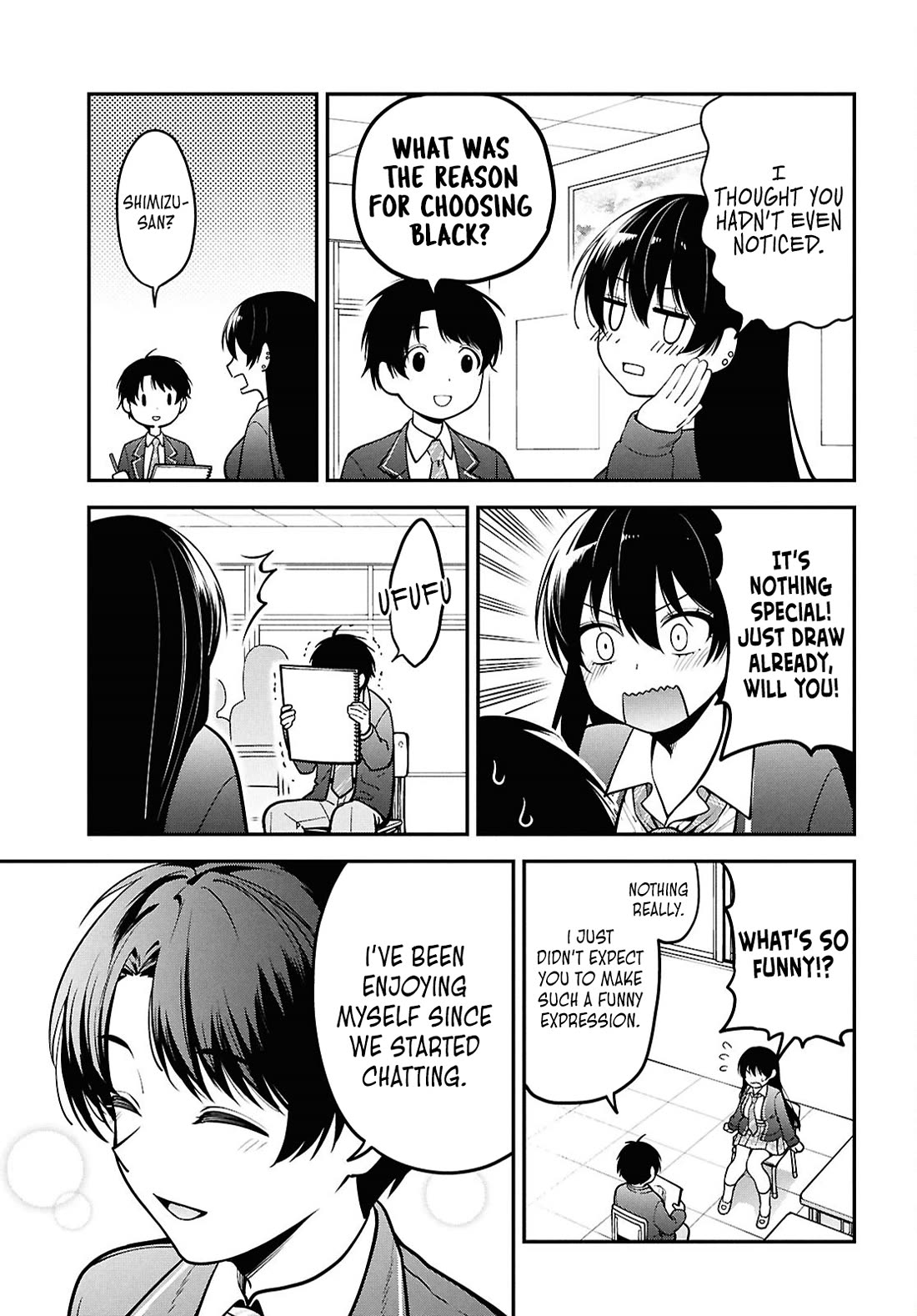 The Delinquent Shimizu-san Sitting Next to Me Has Dyed Her Hair Black Chapter 1 page 26 - Chapter 1