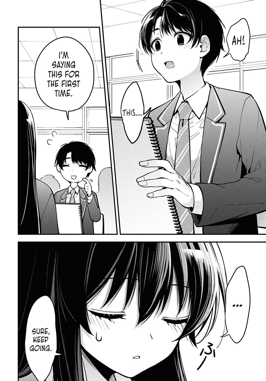 The Delinquent Shimizu-san Sitting Next to Me Has Dyed Her Hair Black Chapter 1 page 28 - Chapter 1