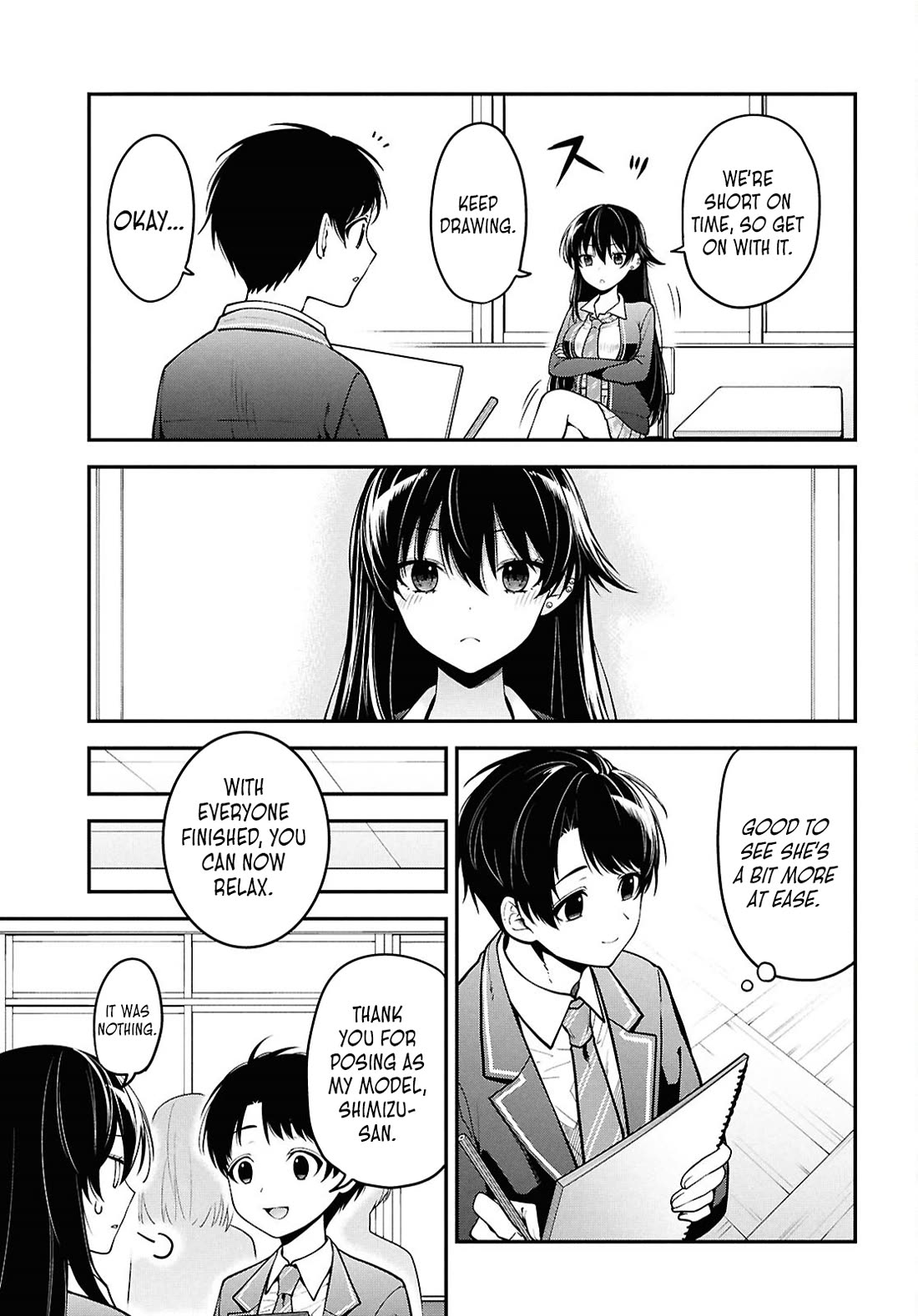 The Delinquent Shimizu-san Sitting Next to Me Has Dyed Her Hair Black Chapter 1 page 29 - Chapter 1