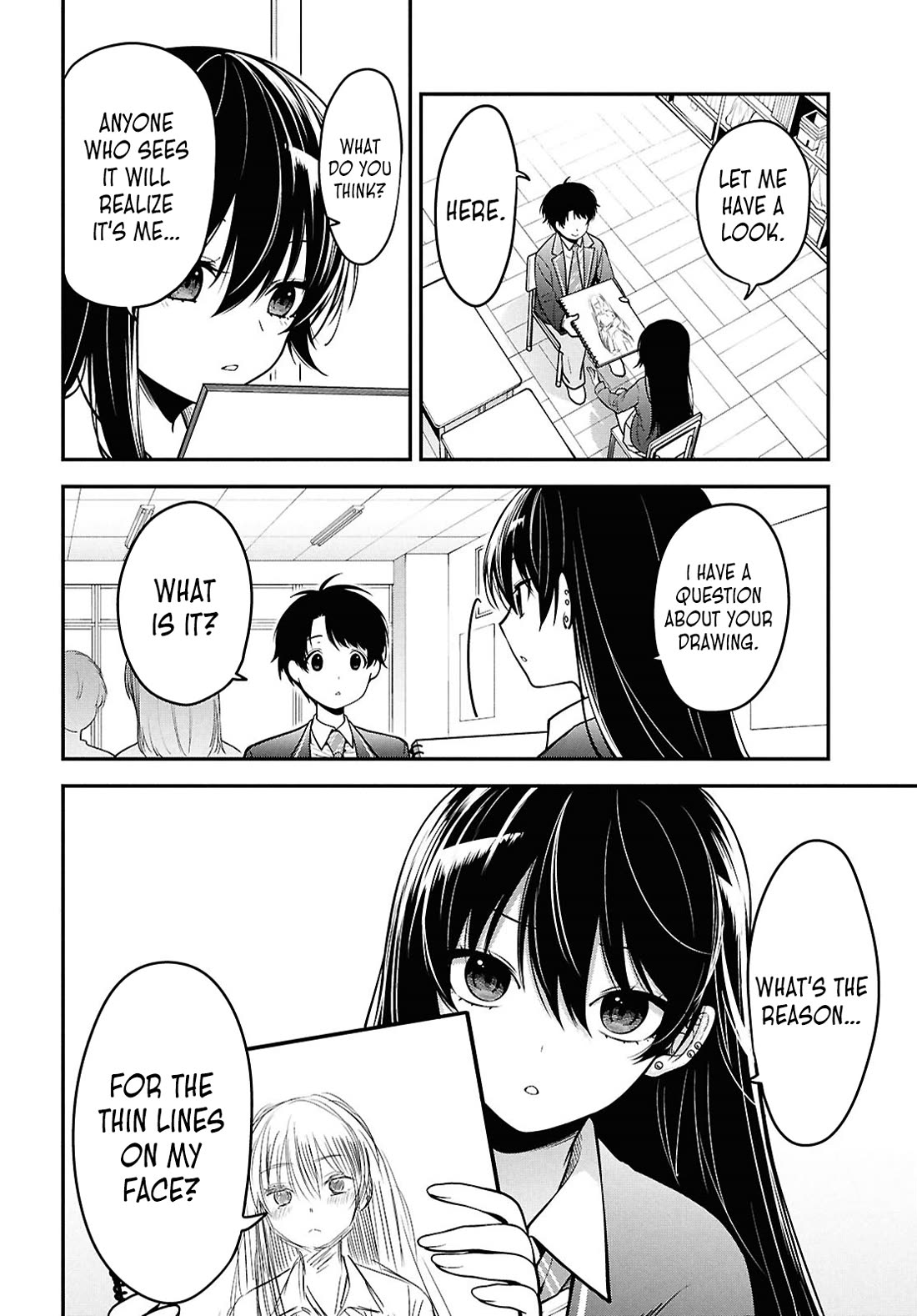 The Delinquent Shimizu-san Sitting Next to Me Has Dyed Her Hair Black Chapter 1 page 30 - Chapter 1