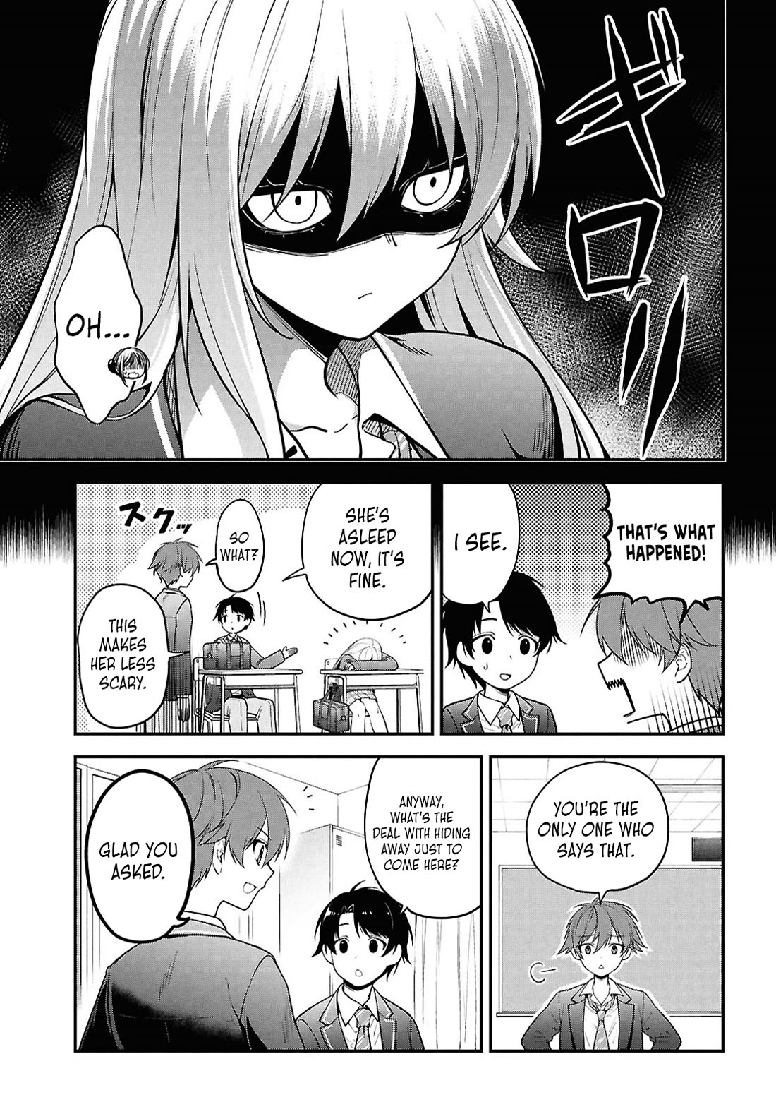 The Delinquent Shimizu-san Sitting Next to Me Has Dyed Her Hair Black Chapter 1 page 5 - Chapter 1