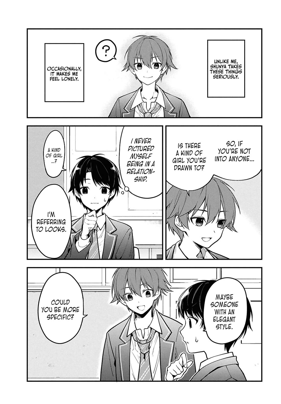 The Delinquent Shimizu-san Sitting Next to Me Has Dyed Her Hair Black Chapter 1 page 7 - Chapter 1
