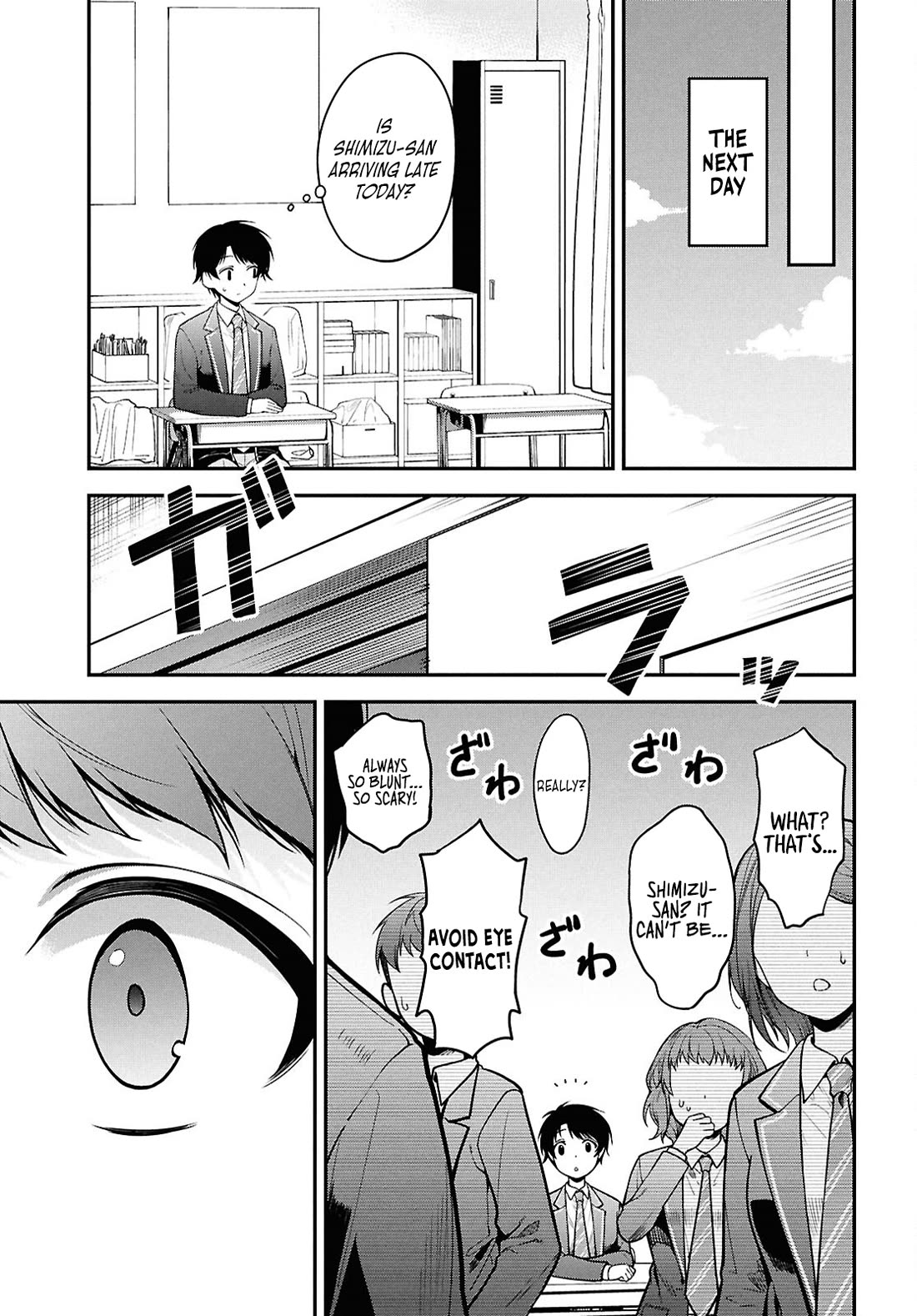 The Delinquent Shimizu-san Sitting Next to Me Has Dyed Her Hair Black Chapter 1 page 9 - Chapter 1