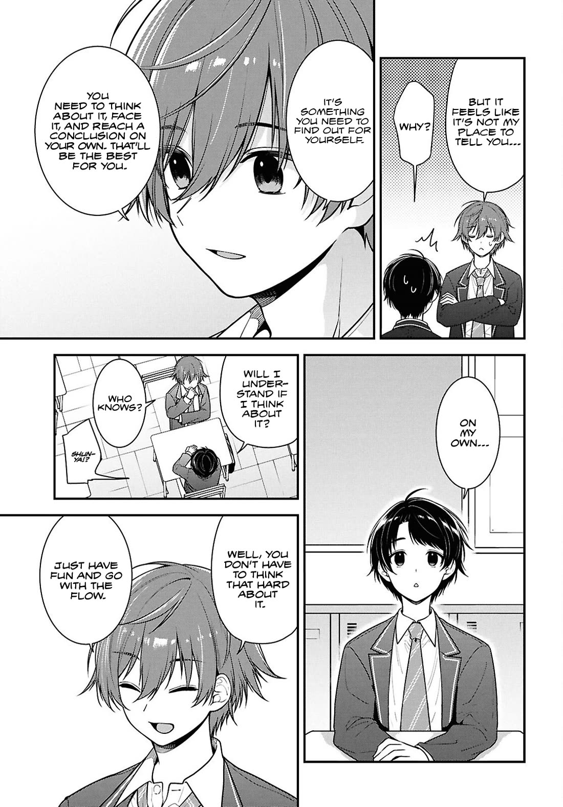 The Delinquent Shimizu-san Sitting Next to Me Has Dyed Her Hair Black Chapter 10 page 10 - Chapter 10