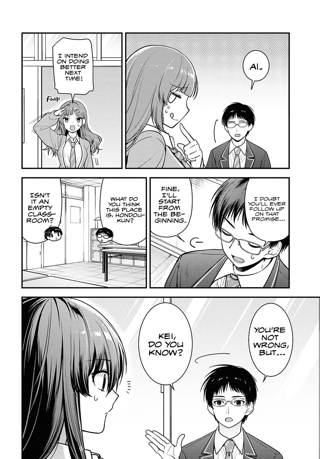 The Delinquent Shimizu-san Sitting Next to Me Has Dyed Her Hair Black Chapter 10 page 17 - Chapter 10