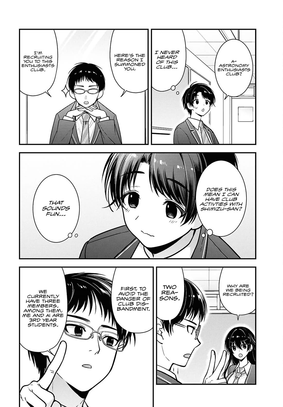The Delinquent Shimizu-san Sitting Next to Me Has Dyed Her Hair Black Chapter 10 page 19 - Chapter 10