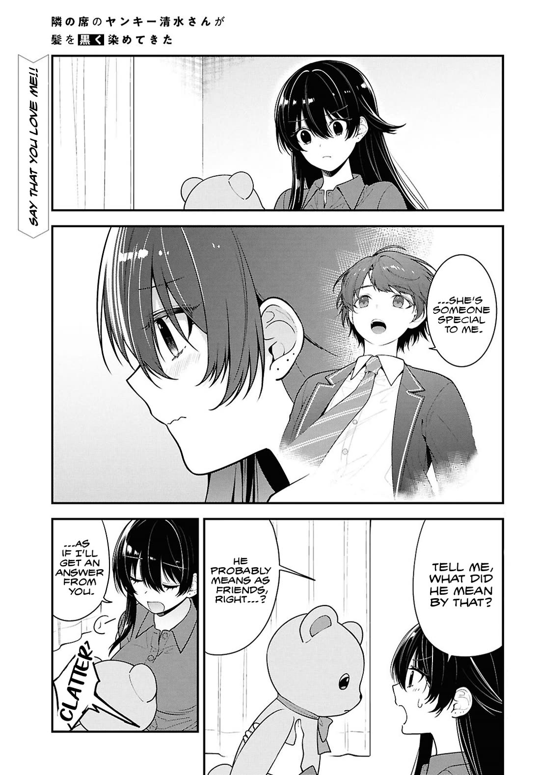 The Delinquent Shimizu-san Sitting Next to Me Has Dyed Her Hair Black Chapter 10 page 2 - Chapter 10