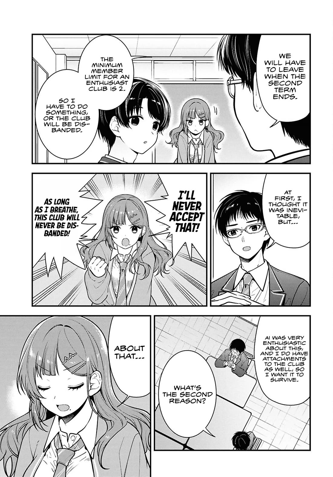 The Delinquent Shimizu-san Sitting Next to Me Has Dyed Her Hair Black Chapter 10 page 20 - Chapter 10