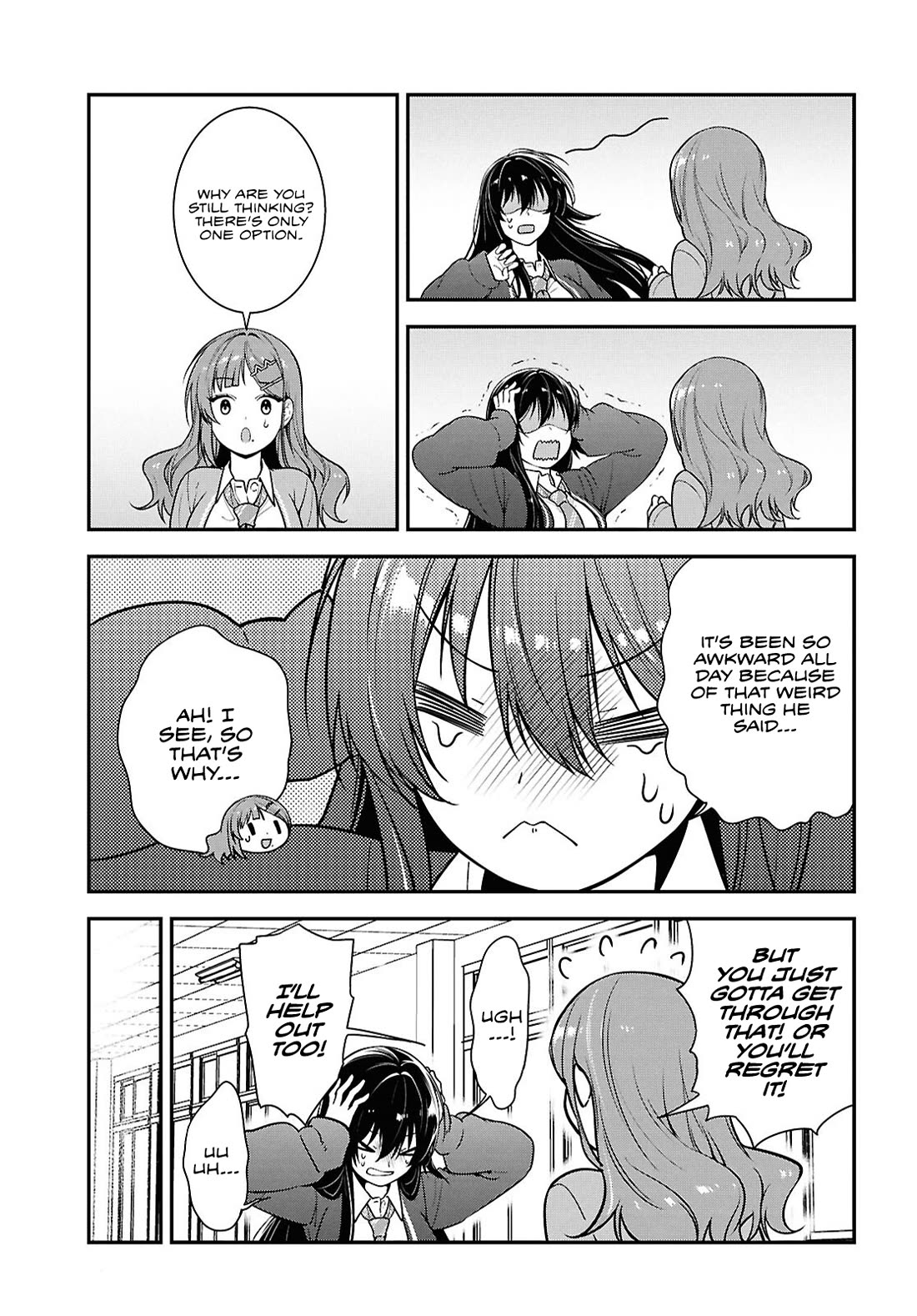 The Delinquent Shimizu-san Sitting Next to Me Has Dyed Her Hair Black Chapter 10 page 30 - Chapter 10