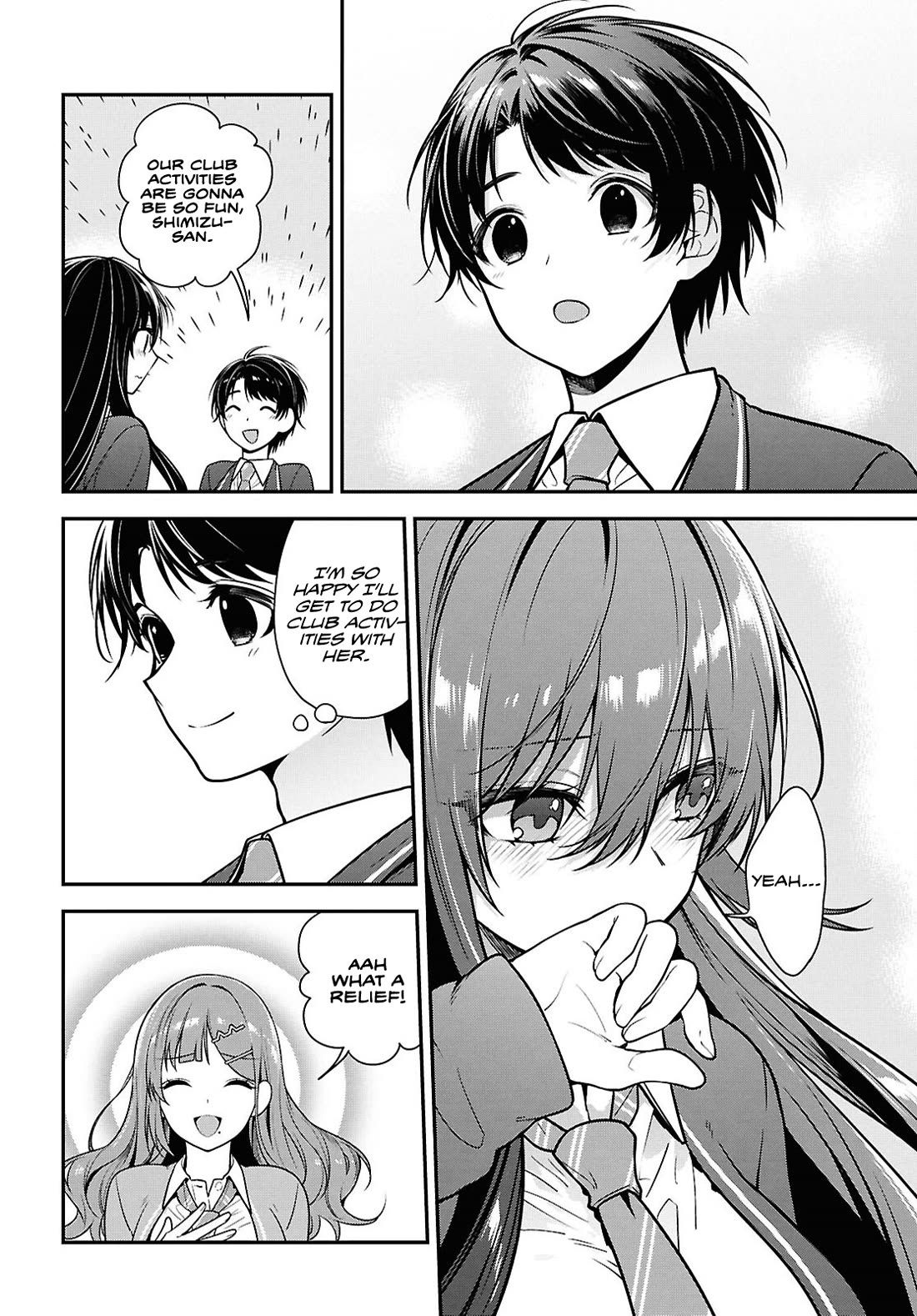 The Delinquent Shimizu-san Sitting Next to Me Has Dyed Her Hair Black Chapter 10 page 34 - Chapter 10