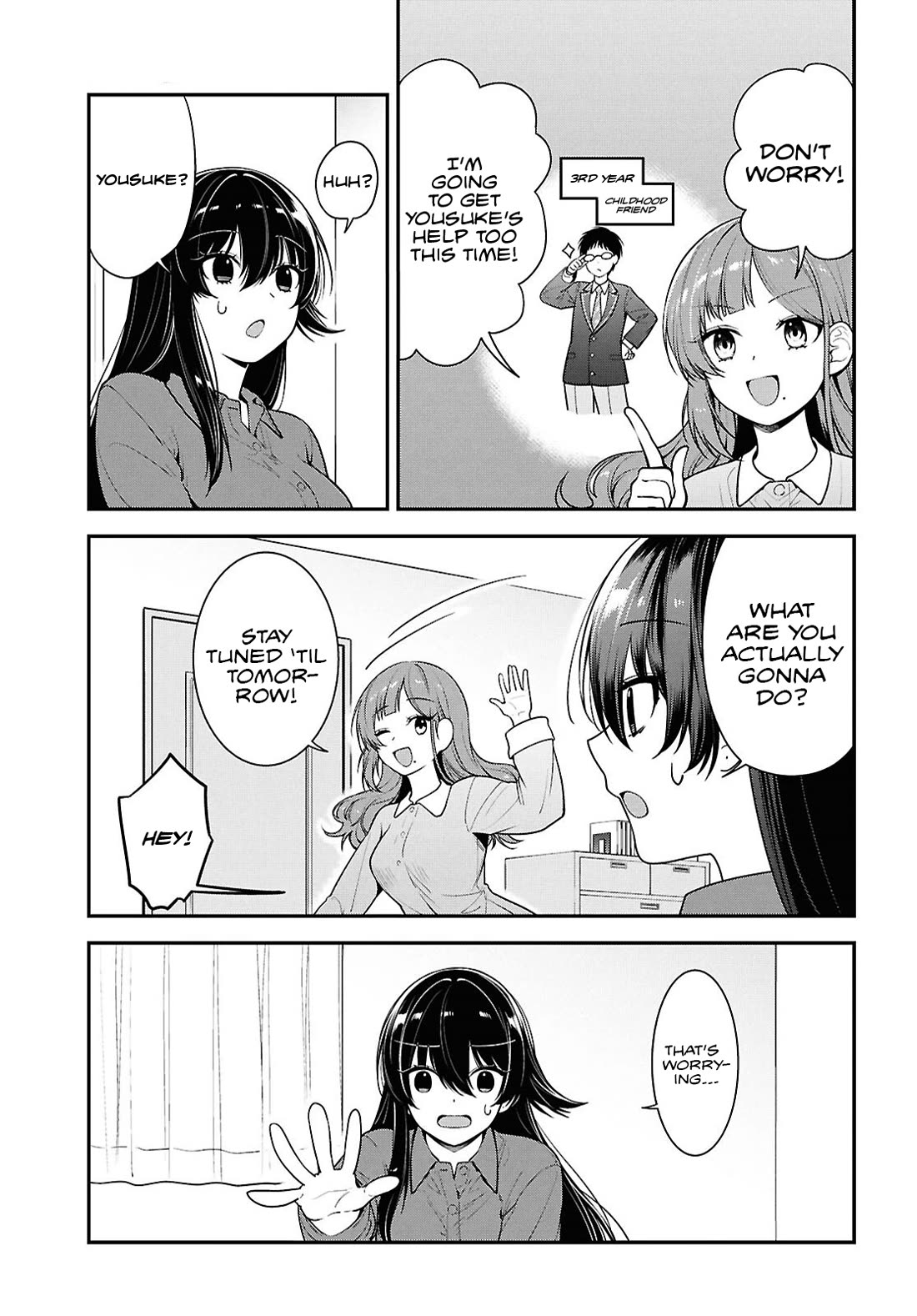 The Delinquent Shimizu-san Sitting Next to Me Has Dyed Her Hair Black Chapter 10 page 6 - Chapter 10