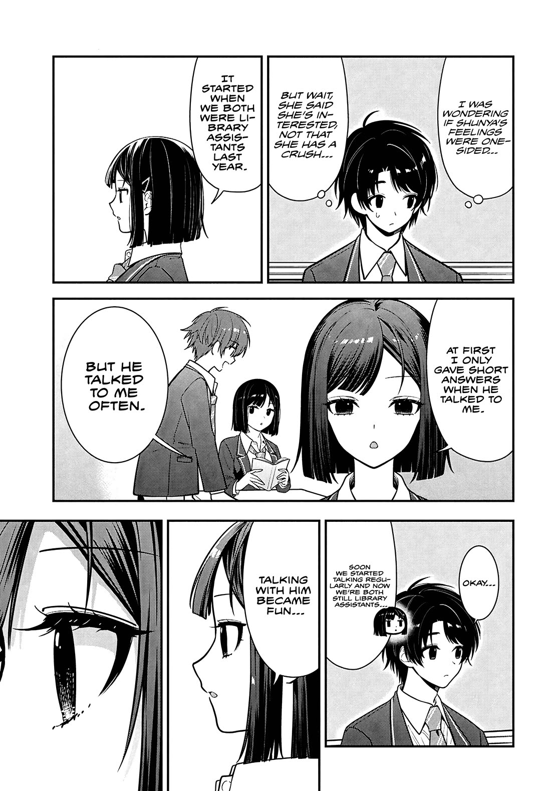 The Delinquent Shimizu-san Sitting Next to Me Has Dyed Her Hair Black Chapter 11 page 11 - Chapter 11